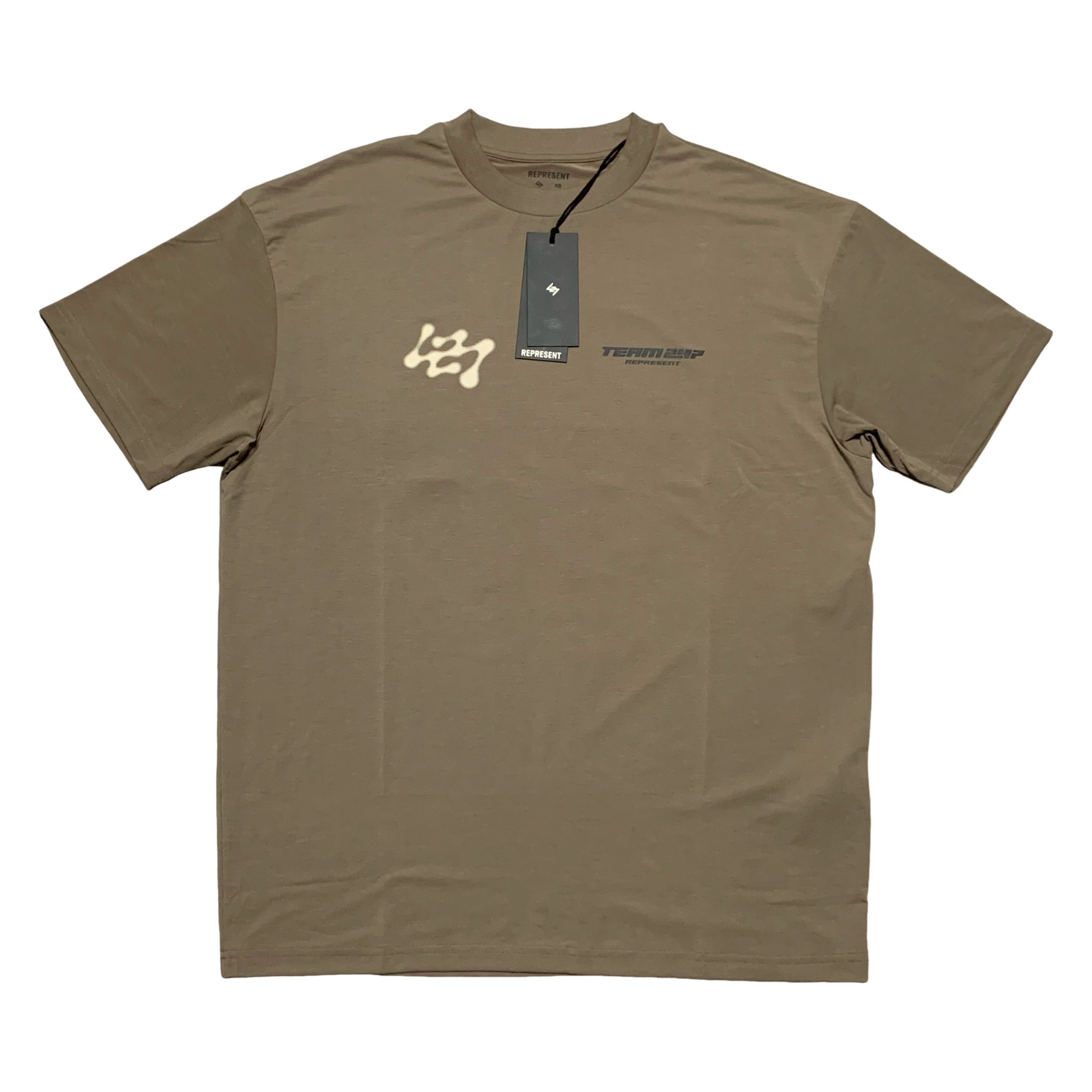 Represent XS 247 Future Terrains Oversized Tee Umber