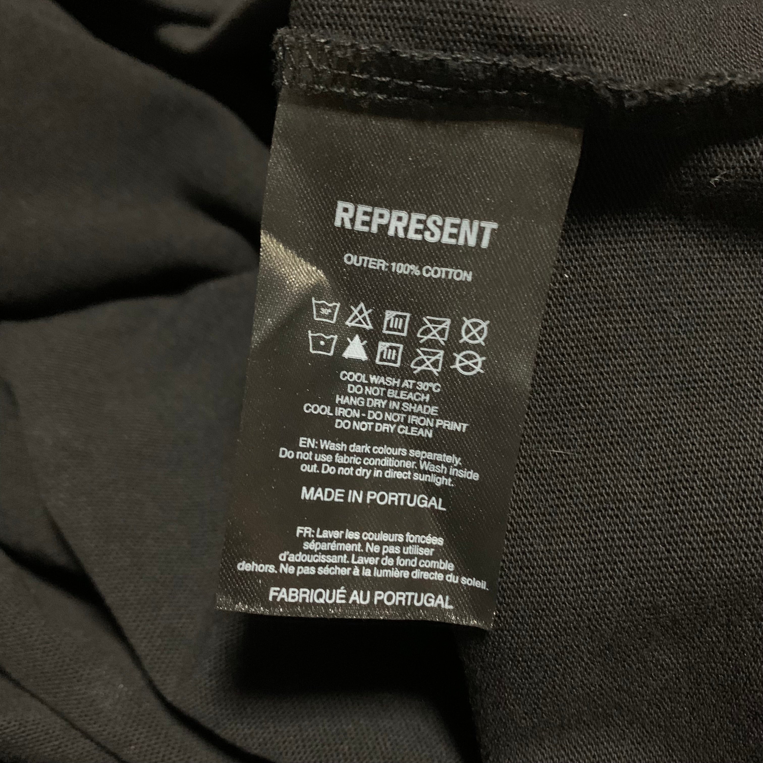 Represent Small Icarus Jet Black Tee