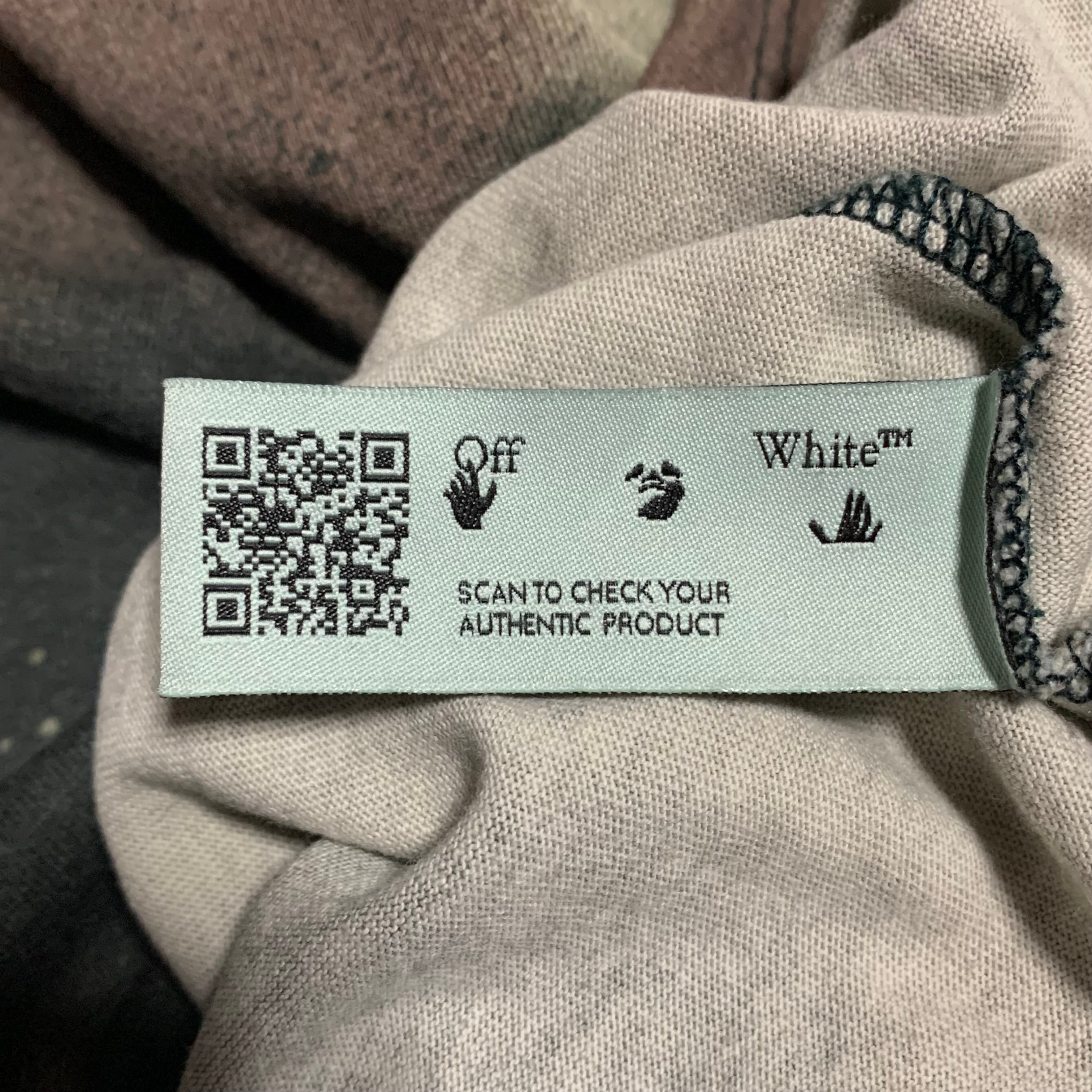 Off White XXS Stencil Arrows Camo Tee Virgil Abloh