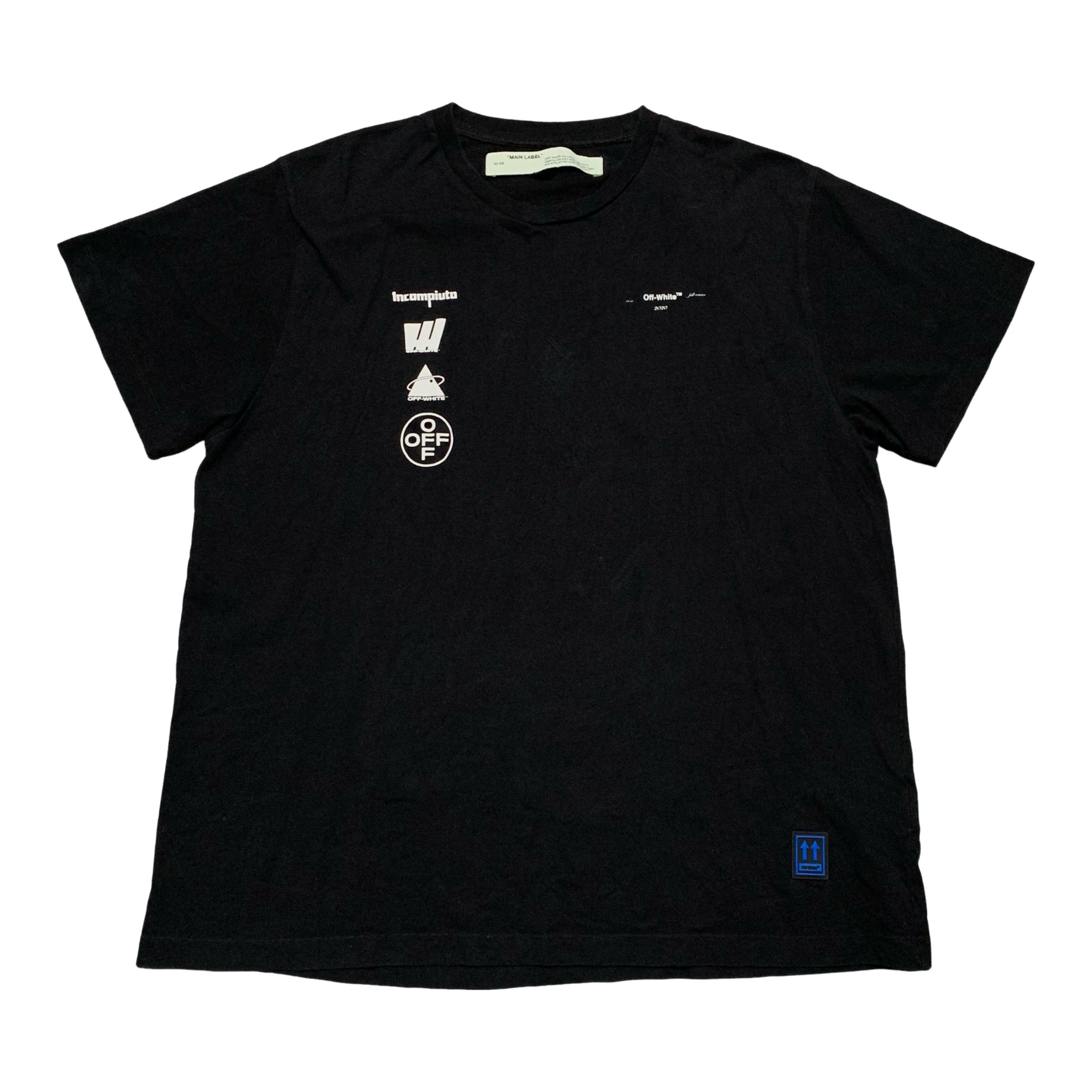 Off White Large Mariana De Silva Black Tee Virgil Abloh