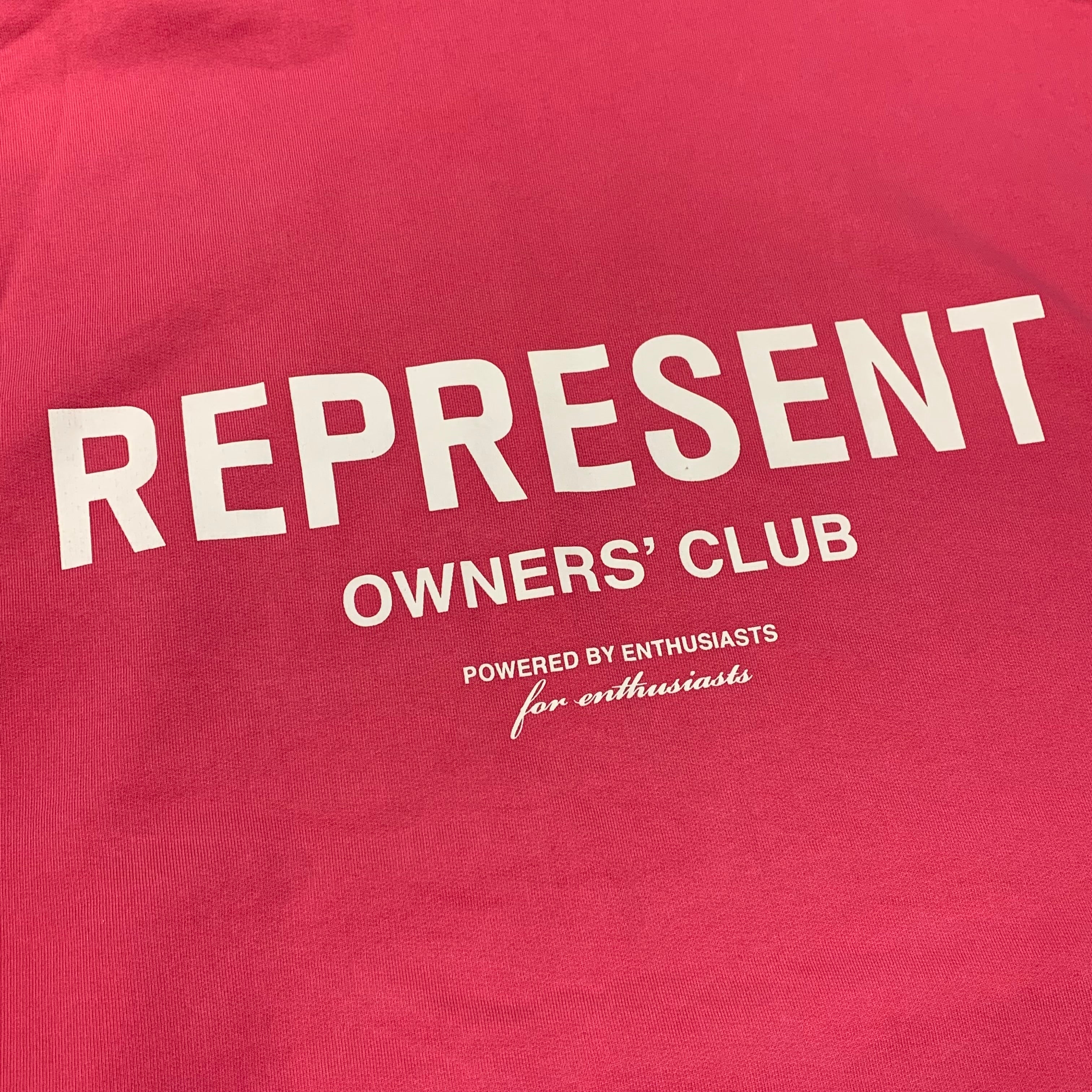 Represent Large Hoodie Owners Club Bubblegum Pink Hoodie