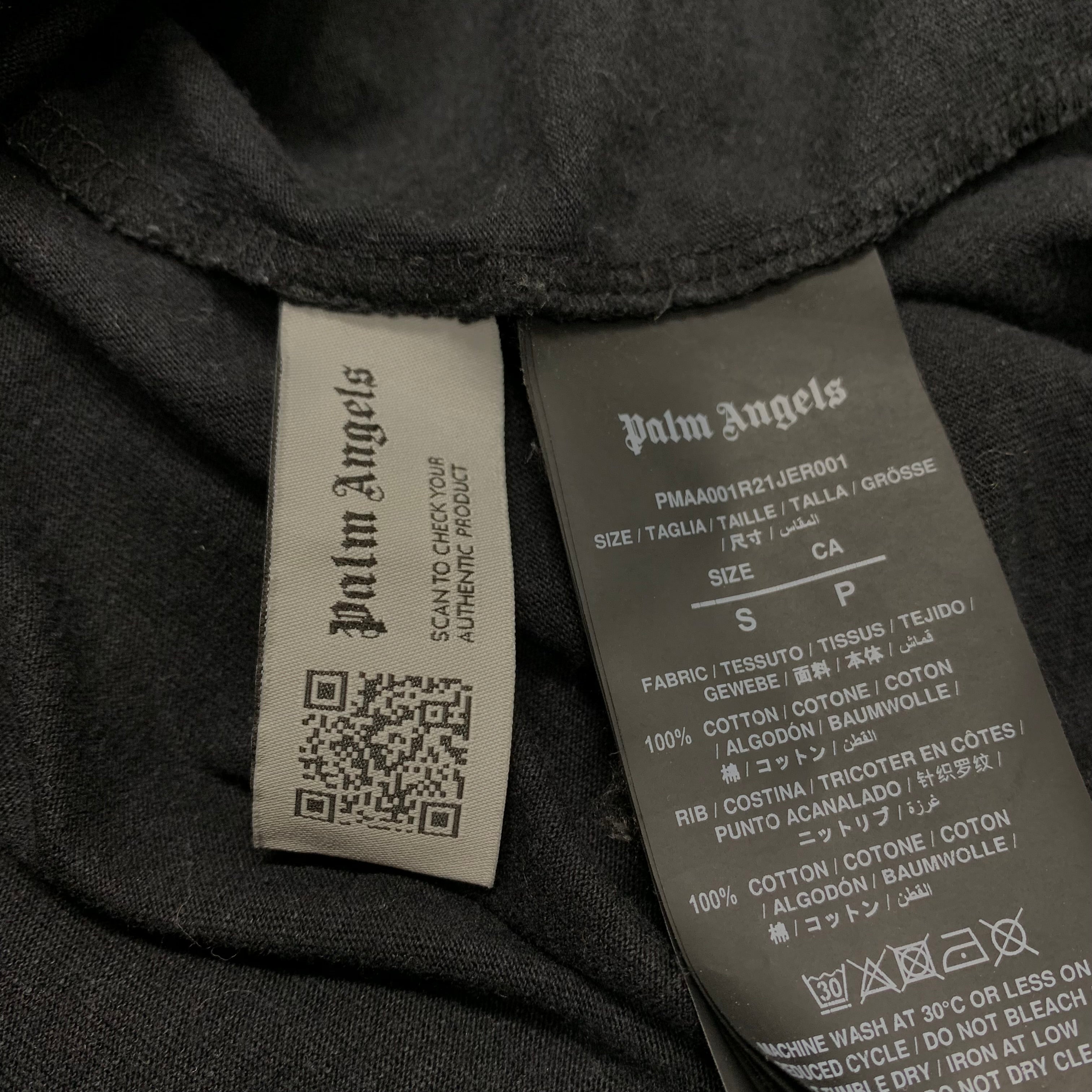 Palm Angels Small Tee Bear Classic Black T-Shirt