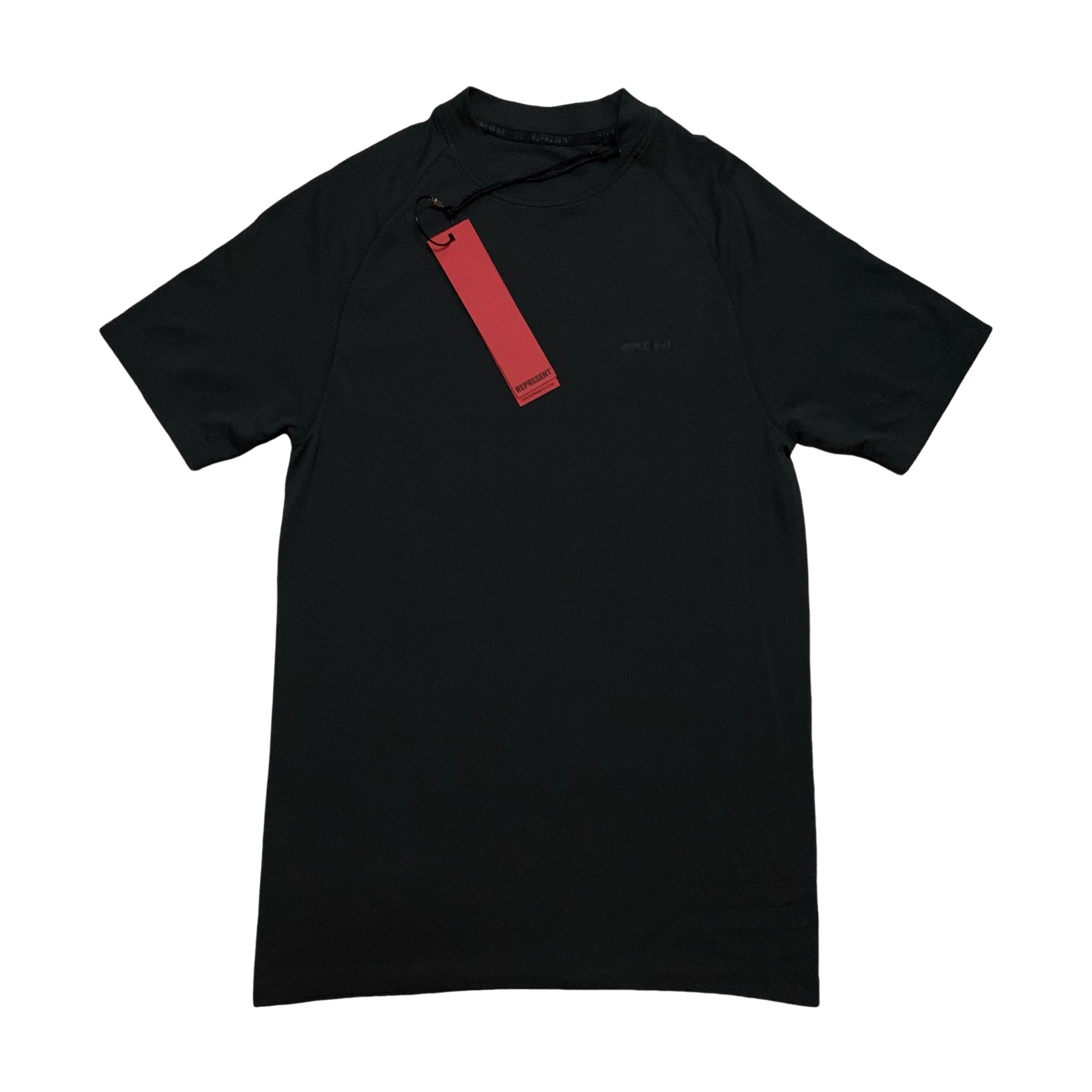 Represent XS Seamless Black Tee Top