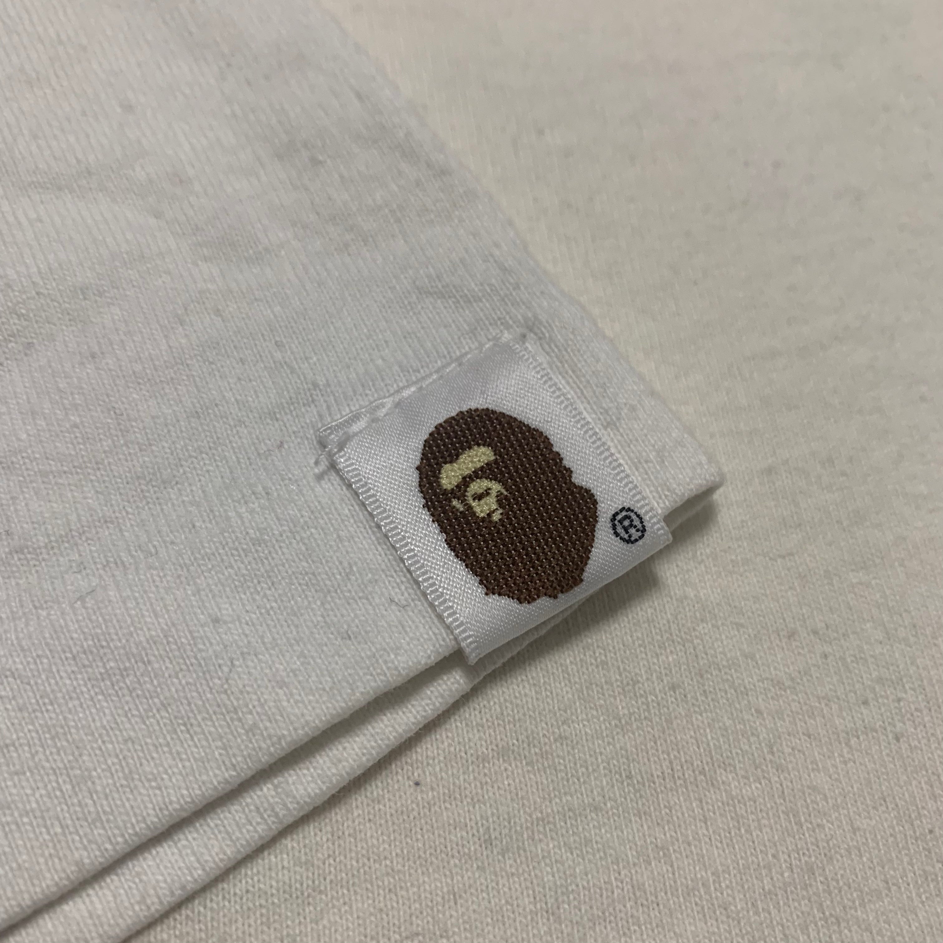 Bape Medium Made By Humans White Tee Nigo Rare 2008