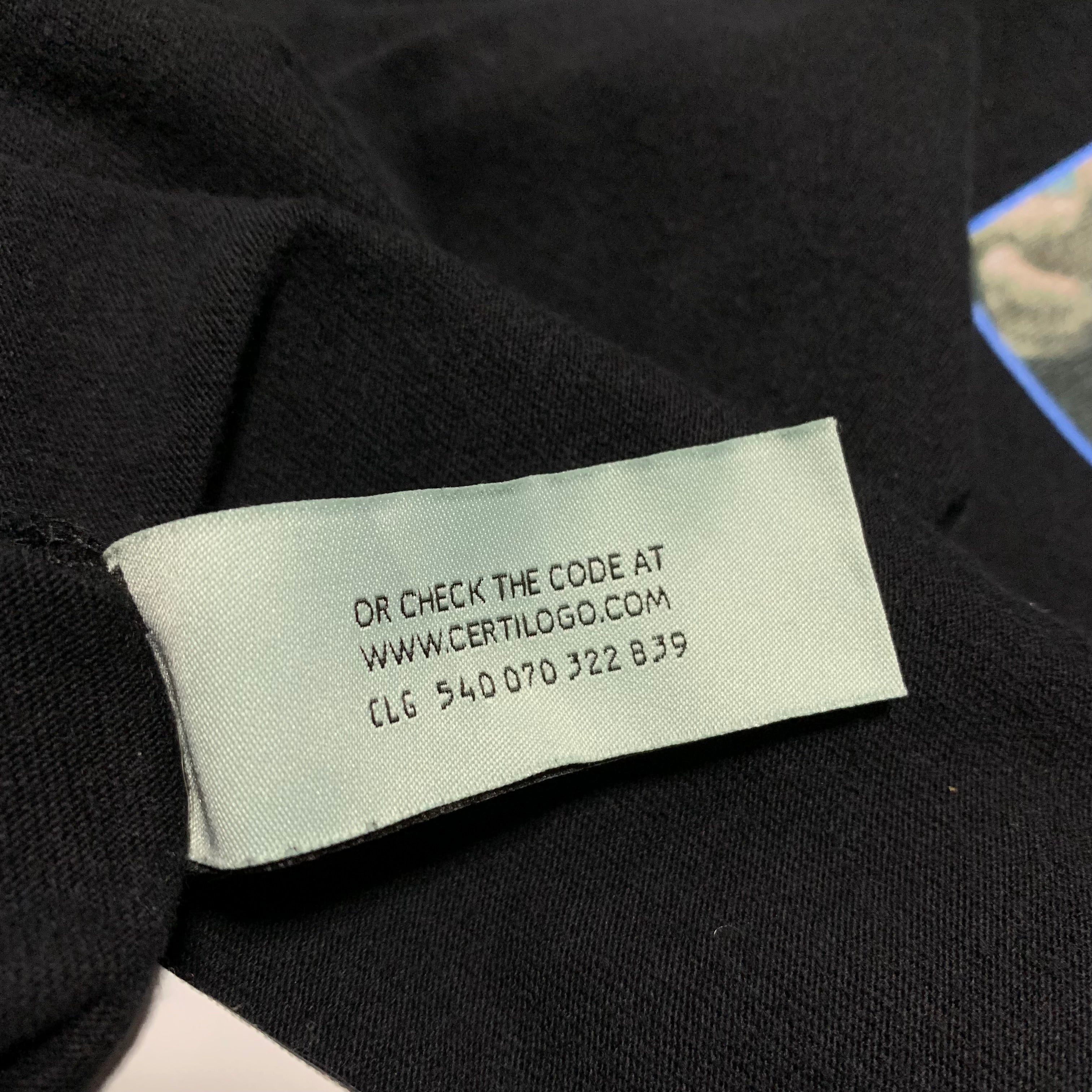 Off White Medium Caravaggio Arrows Black Tee Virgil Abloh