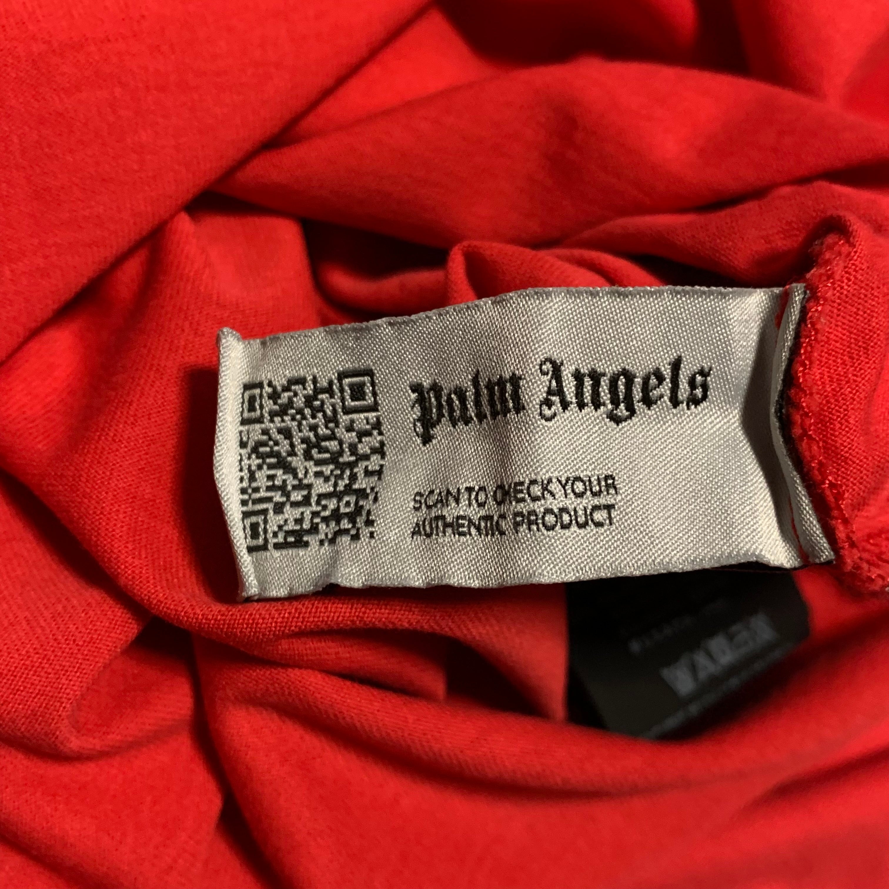 Palm Angels Medium Desert Logo Red Tee