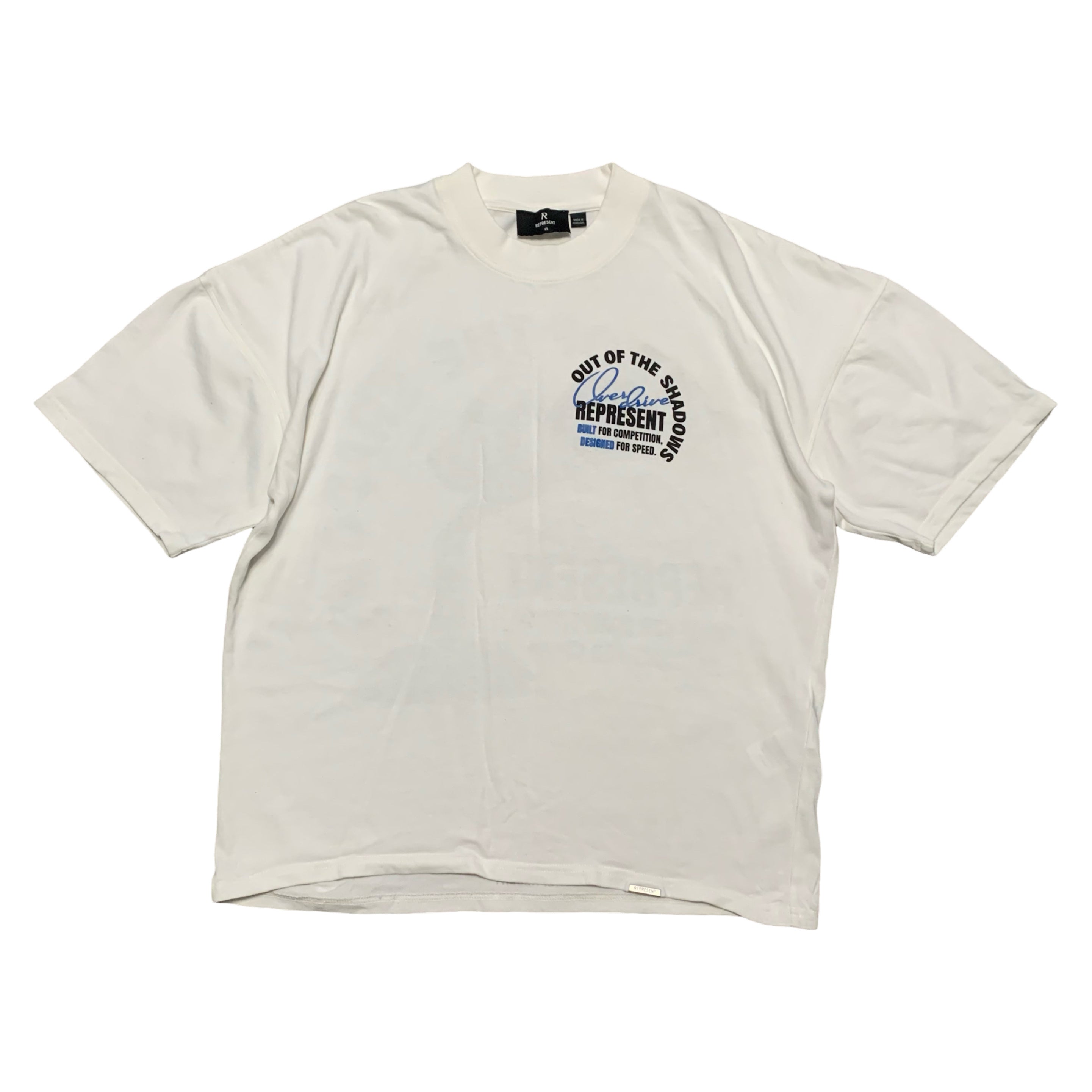 Represent XS Out Of The Shadow Flat White Tee