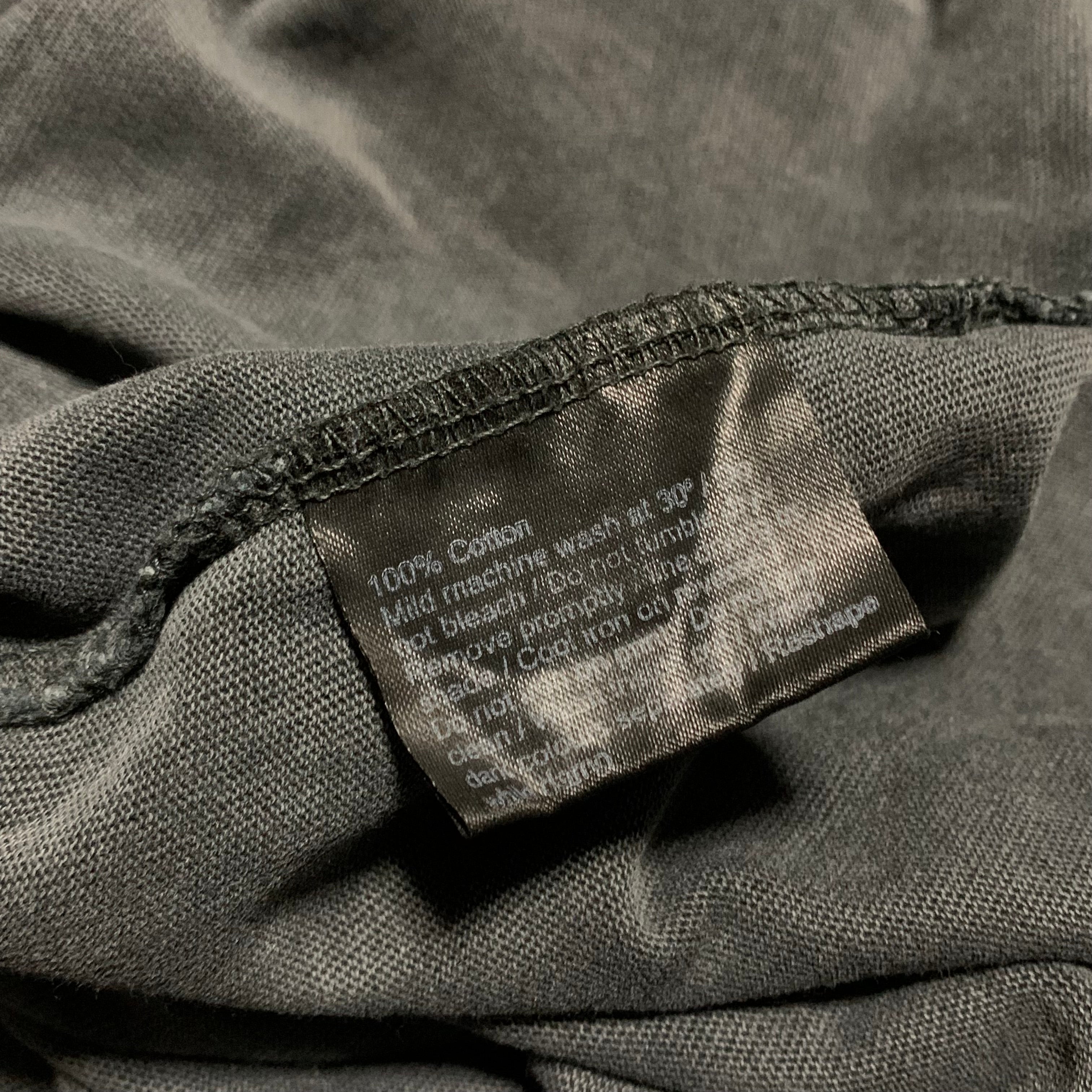 Represent XS Leopard Graphic Vintage Black Tee