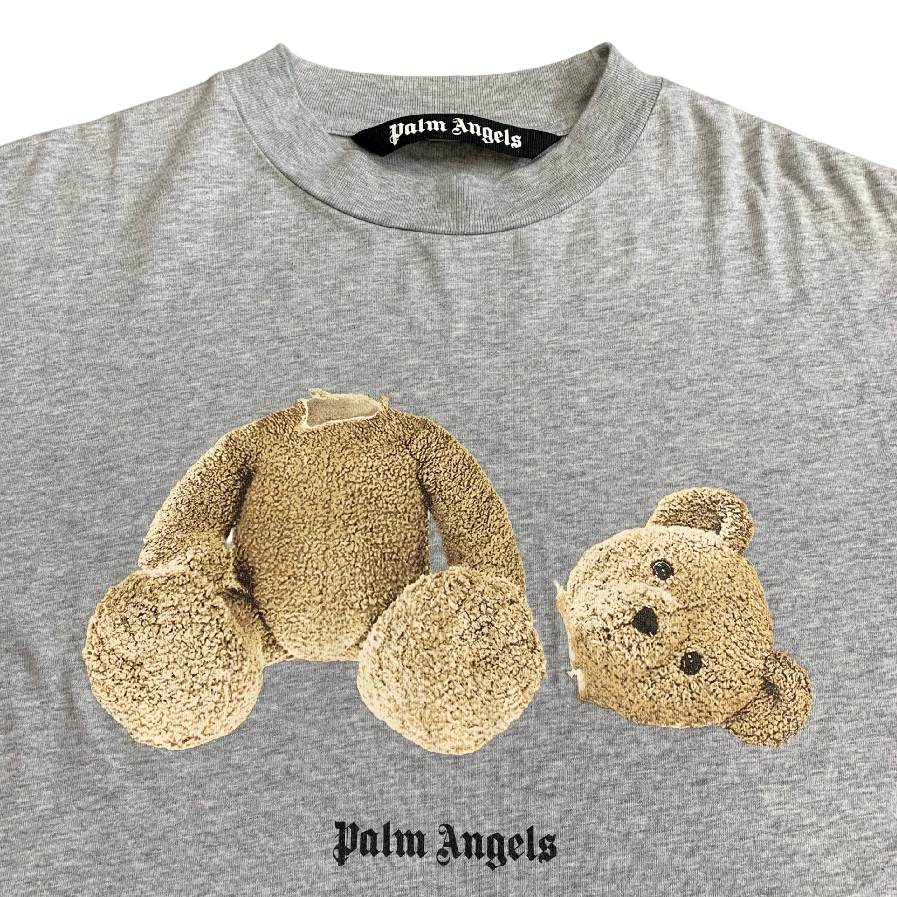 Palm Angels Small Tee Bear Classic Grey T-Shirt
