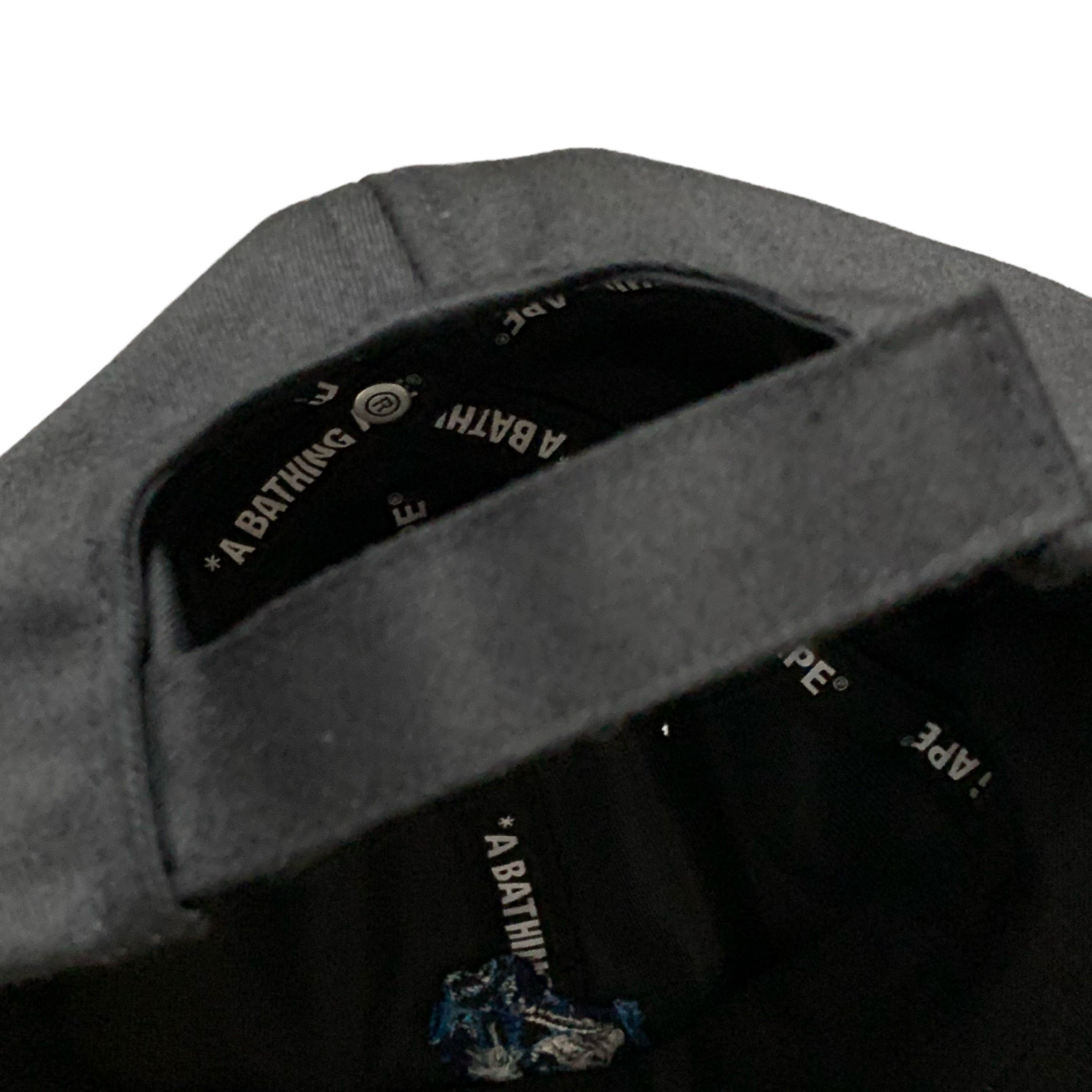 Bape Cap Blue ABC Camo Black Hat A Bathing Ape