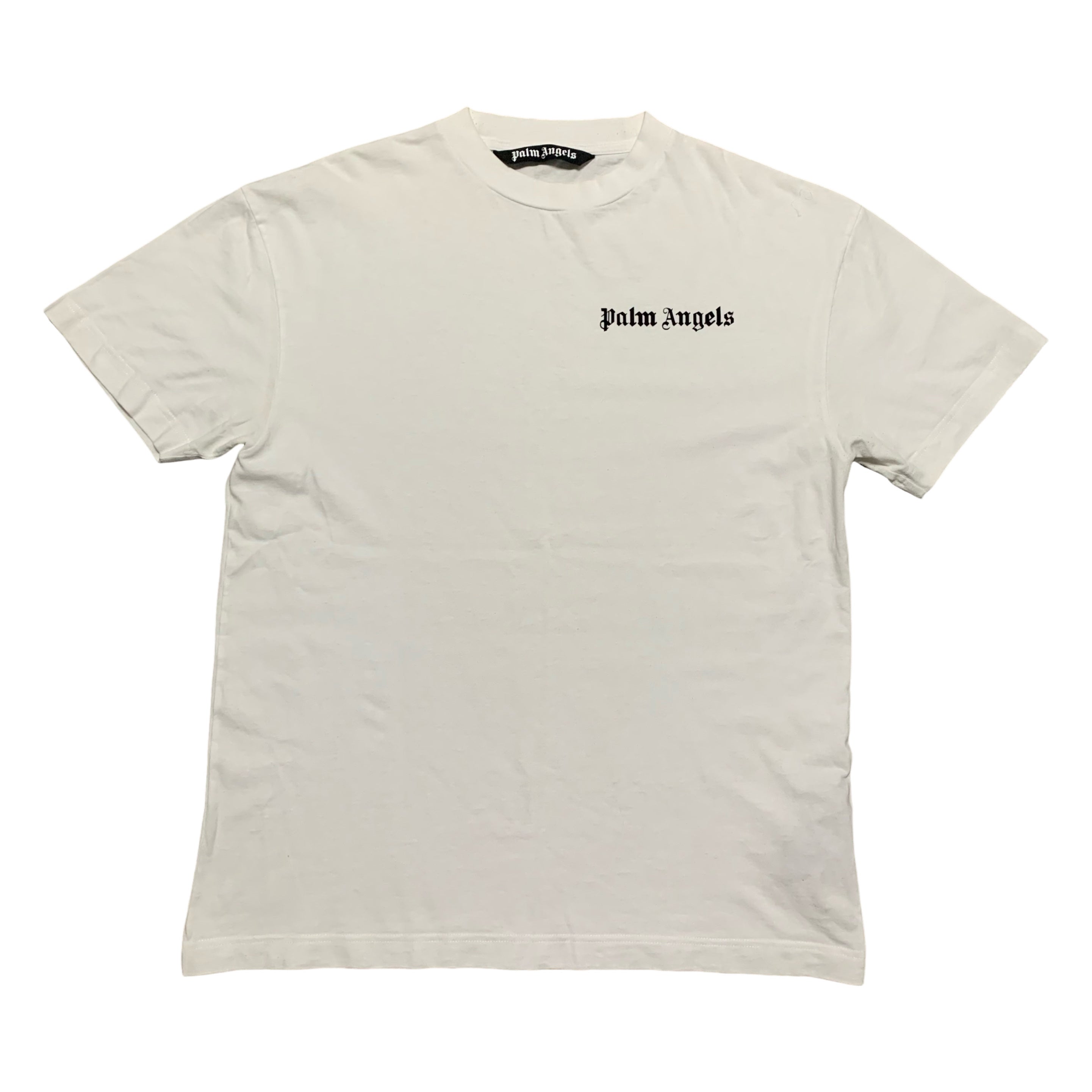 Palm Angels XL Logo Graphic White Tee