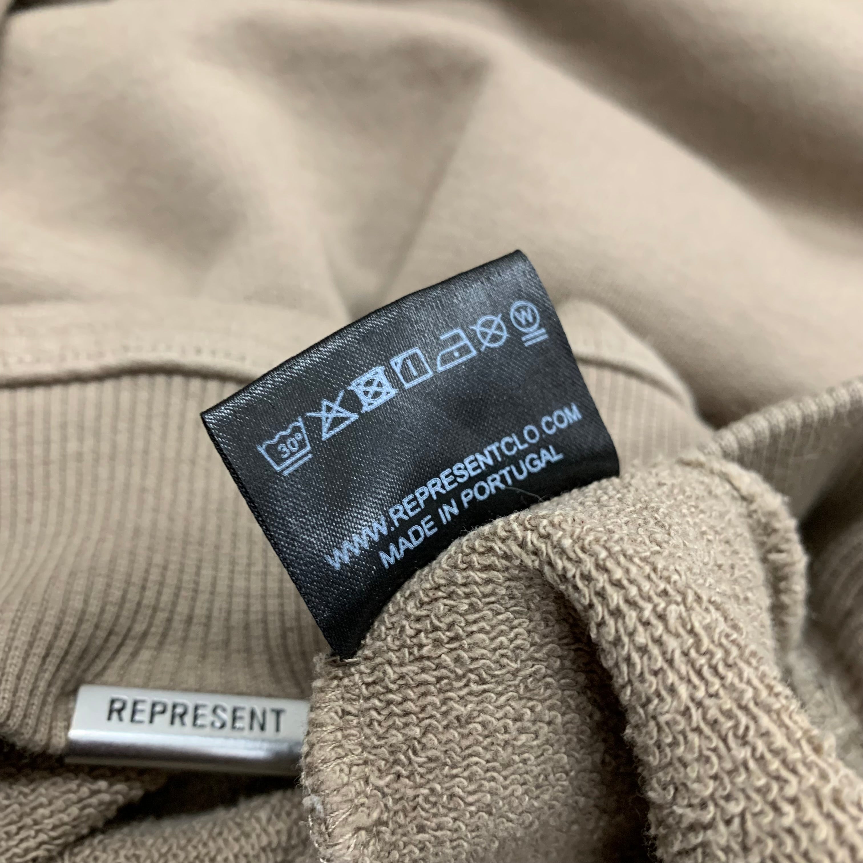Represent Small Blanks Light Brown Sweater Sweatshirt Crewenck