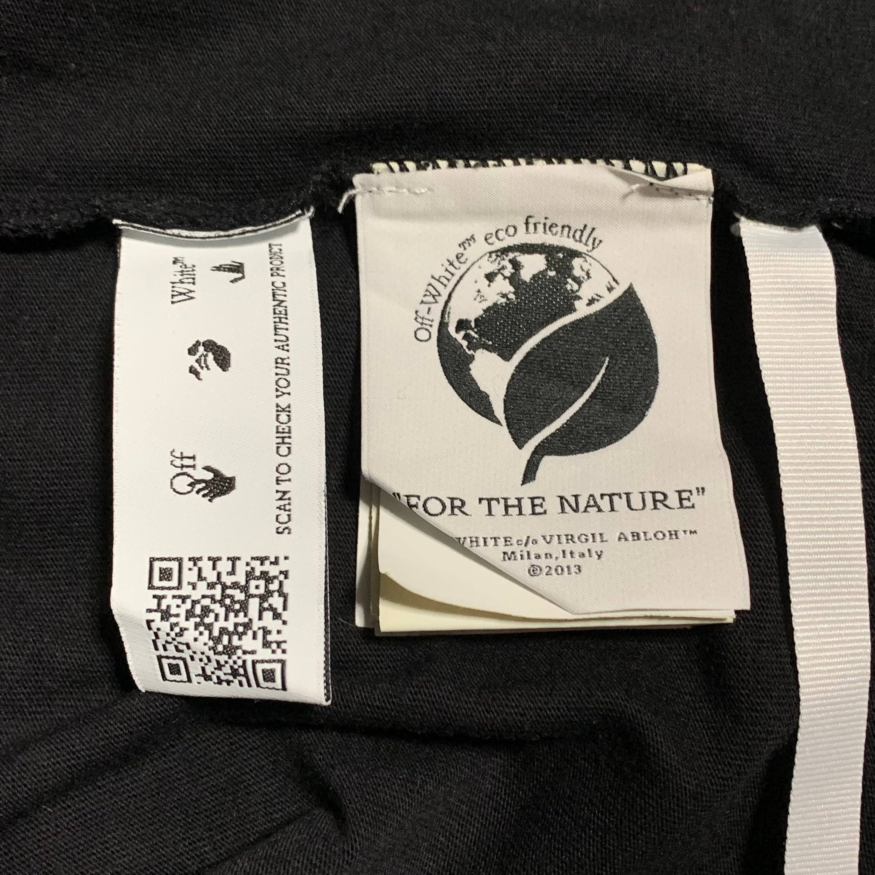 Off White Medium Neen Arrow Skate Black Tee Virgil Abloh