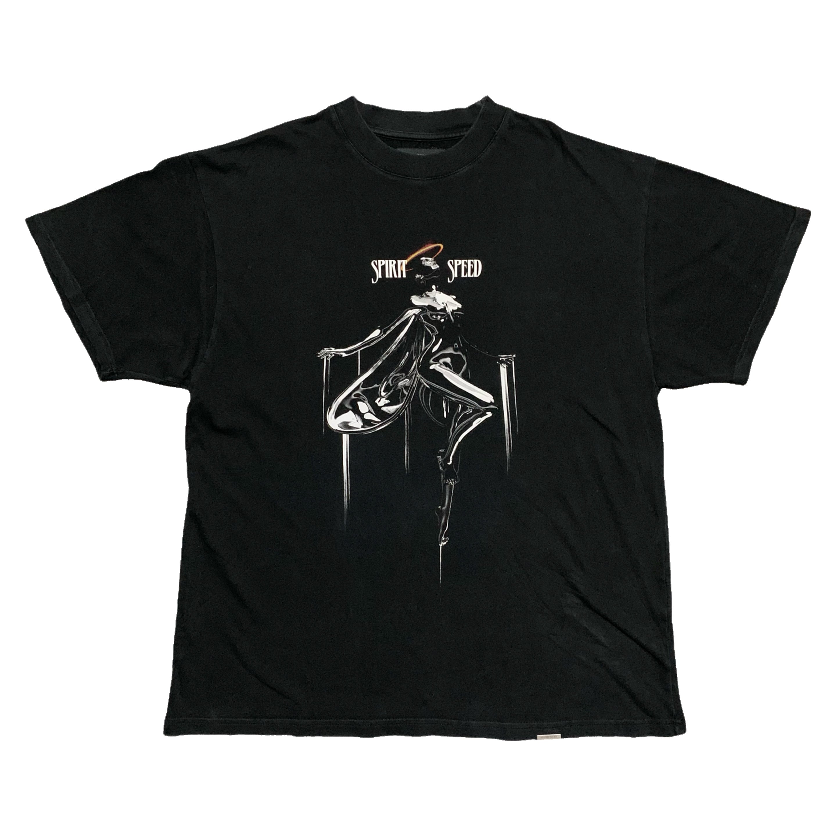 Represent Large Spirit Speed Jet Black Tee