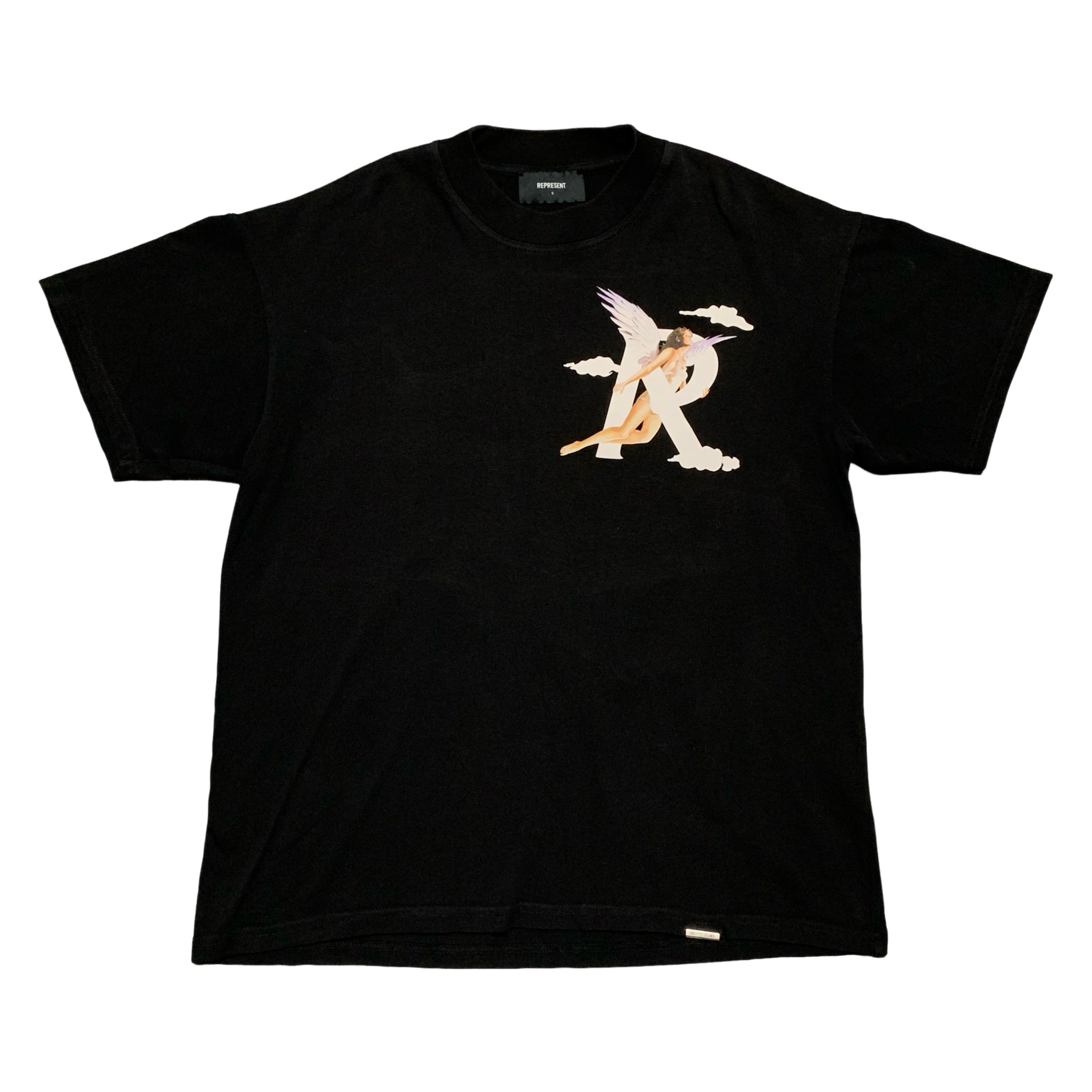 Represent Small Storms In Heaven Jet Black Tee