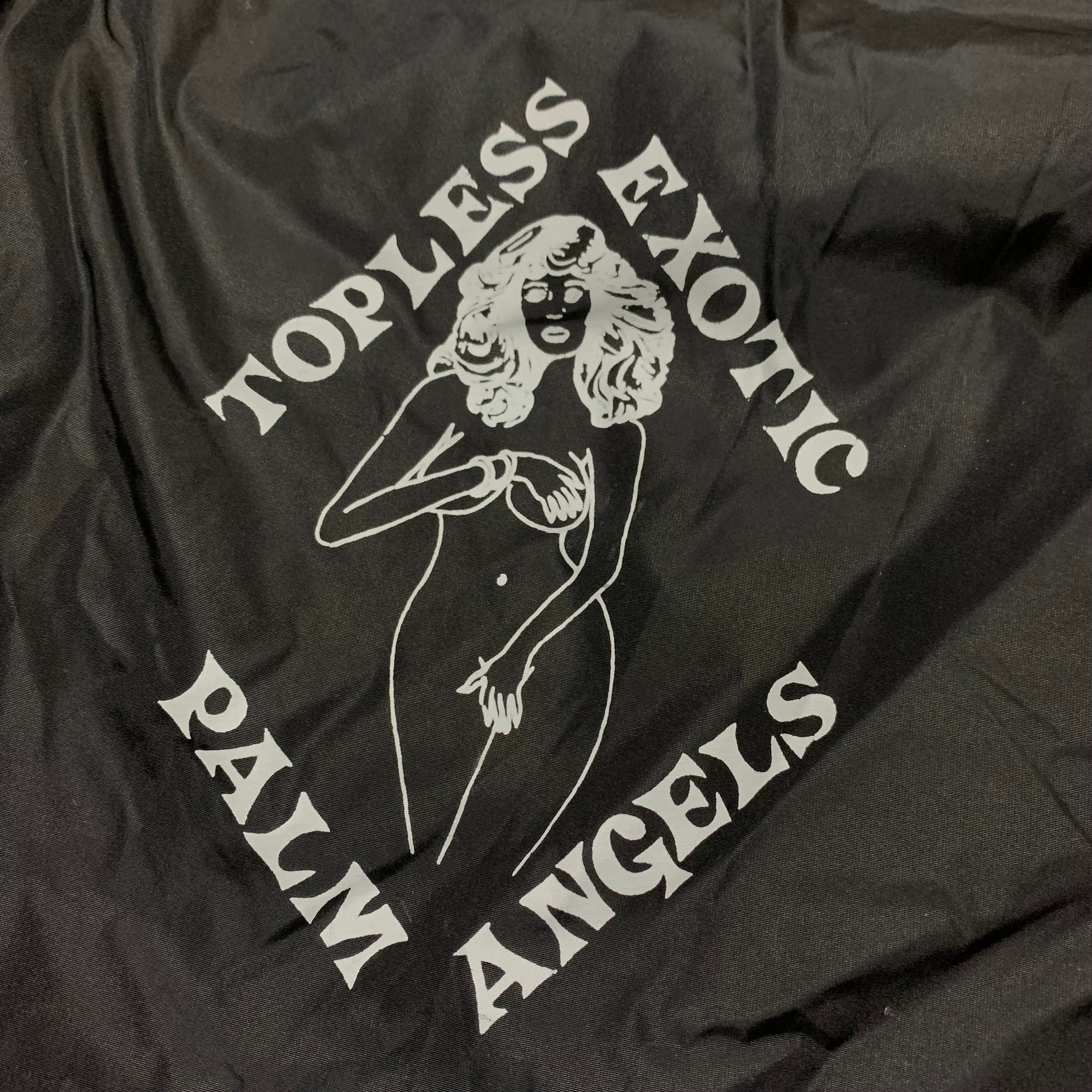 Palm Angels XS Swim Shorts Exotic Club Black Shorts