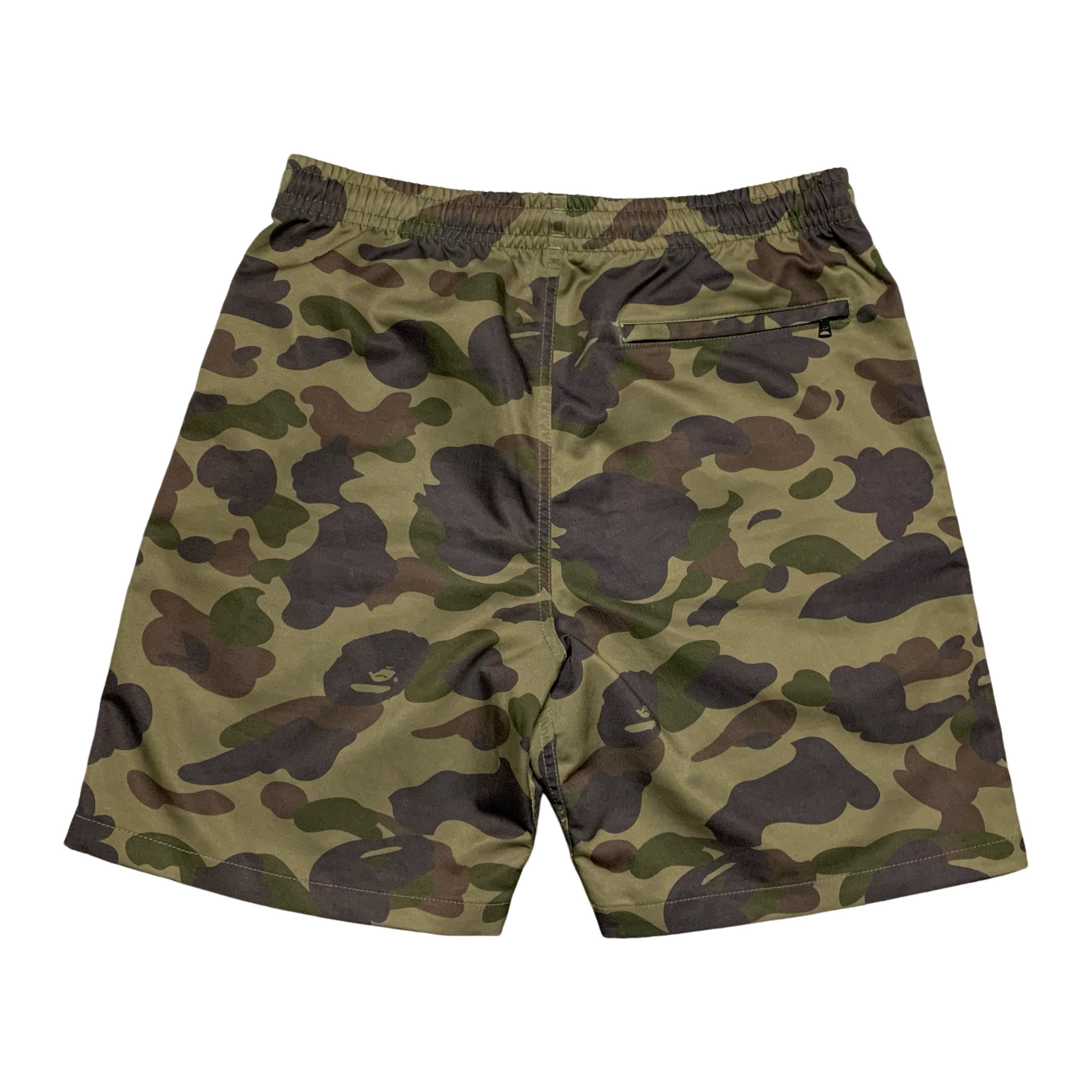 Bape Medium Shorts Green 1st Camo Beach Shorts Bottoms A Bathing Ape