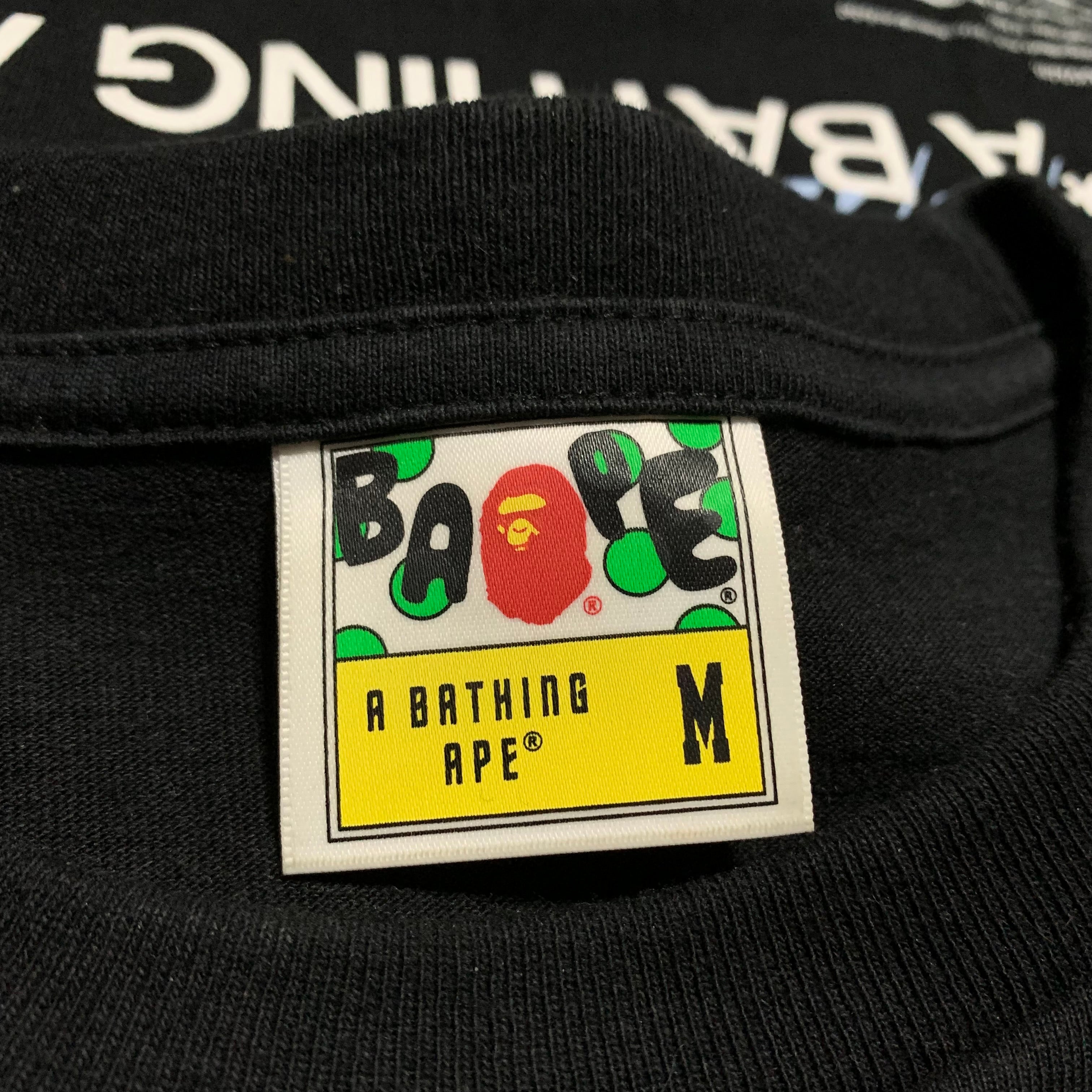 Bape Medium Time To Sleep Black Tee A Bathing Ape 2021