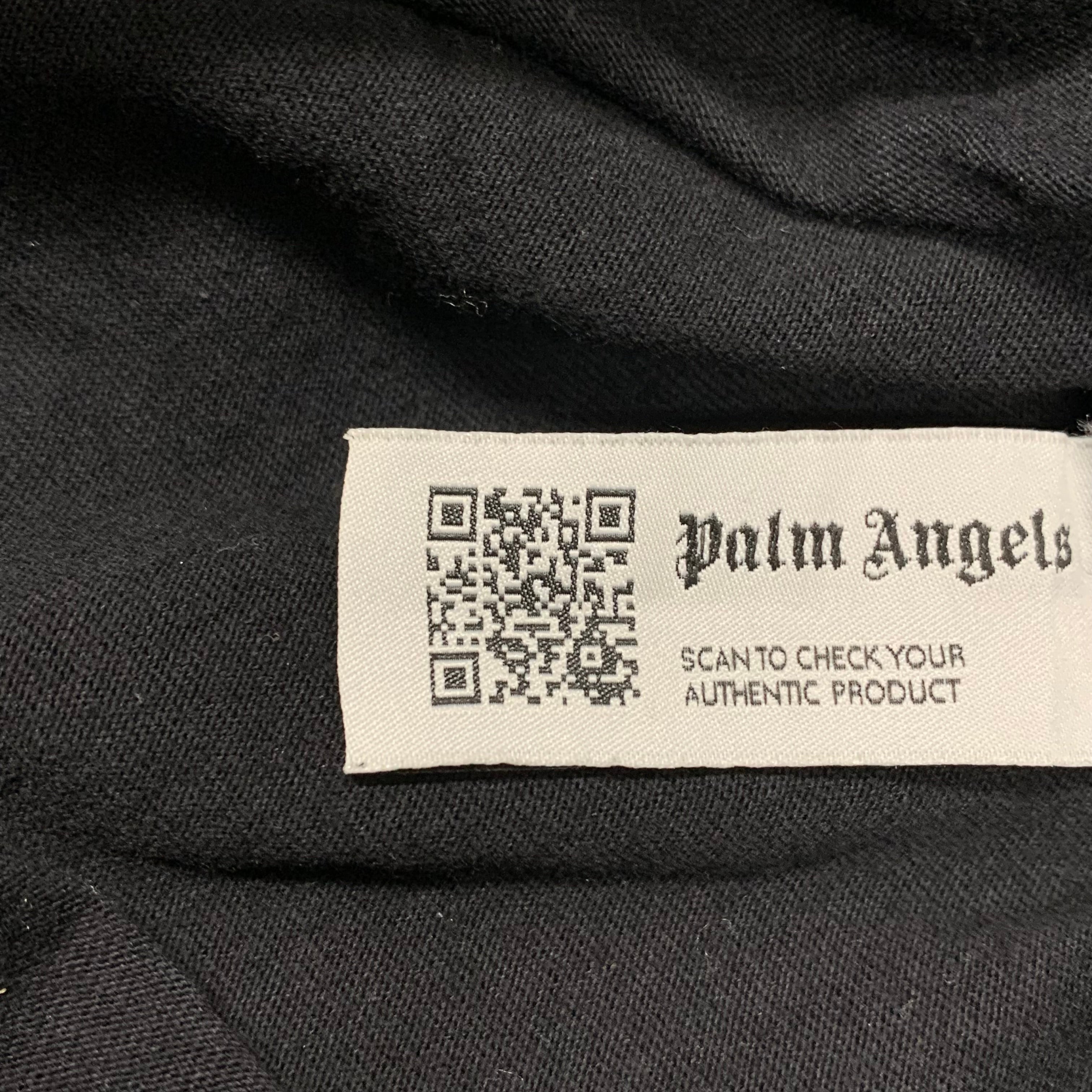Palm Angels Medium Tee Star Graffiti Black T-Shirt