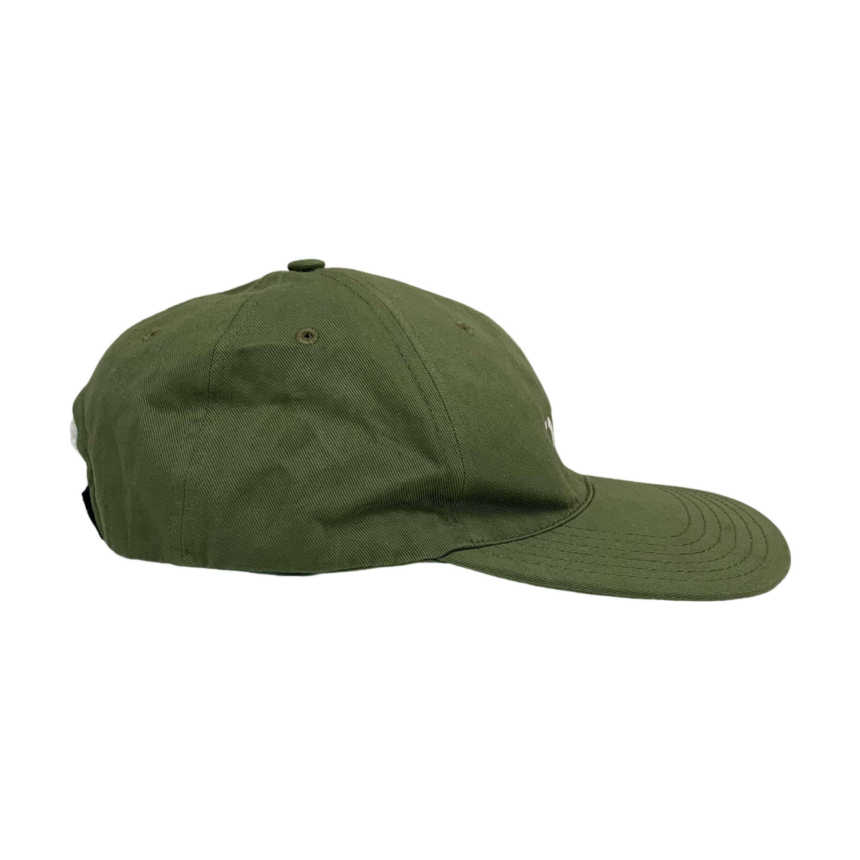 Off White Hat 'Off' Graphic Khaki Green Baseball Cap Virgil Abloh