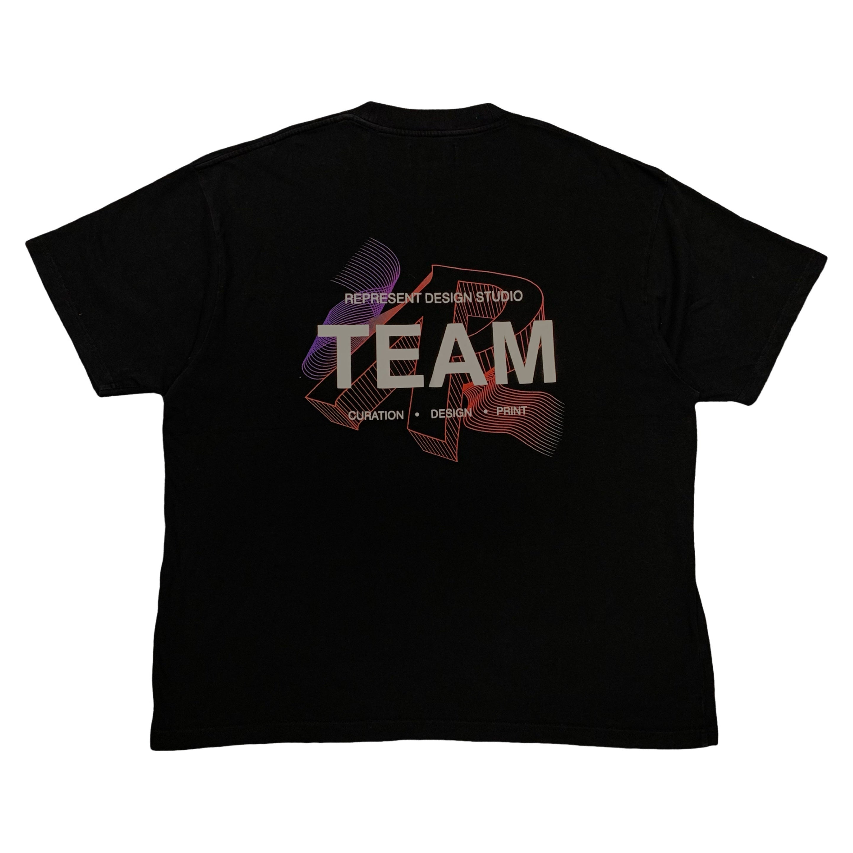 Represent XXL Tee Design Studio Jet Black T-Shirt