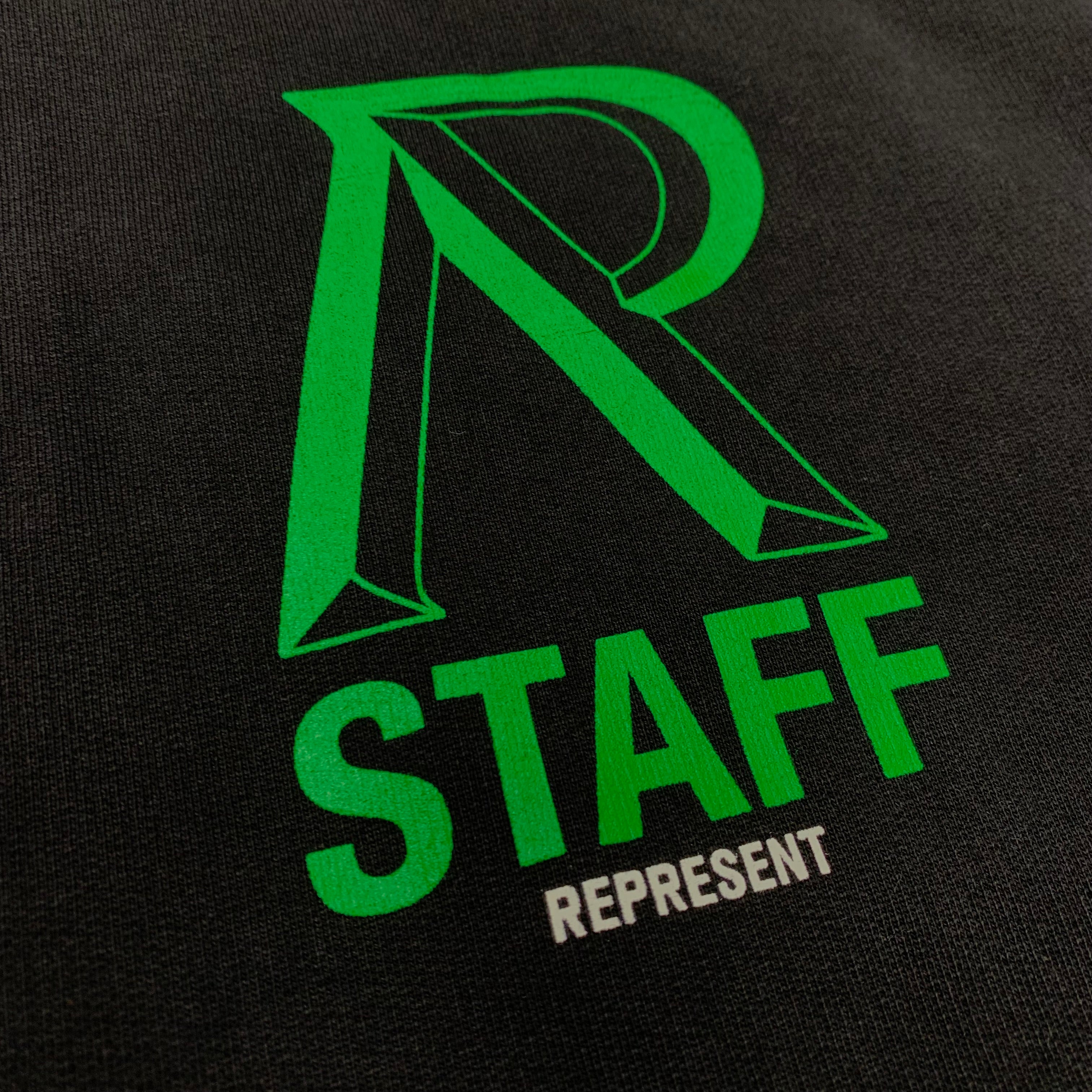 Represent Medium Hoodie Staff Jet Black Hoodie