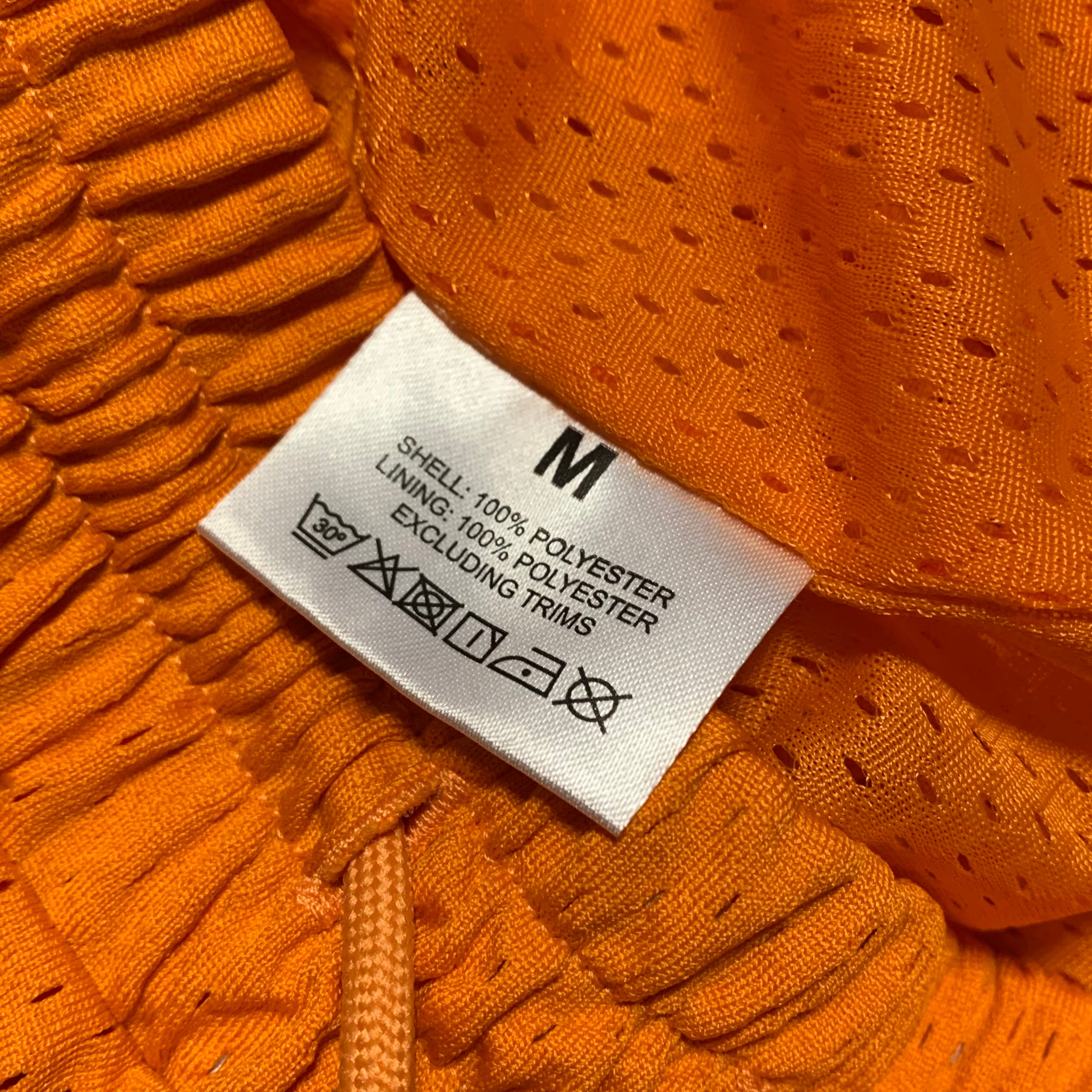 Represent Medium Shorts Owners Club Mesh Orange Bottoms