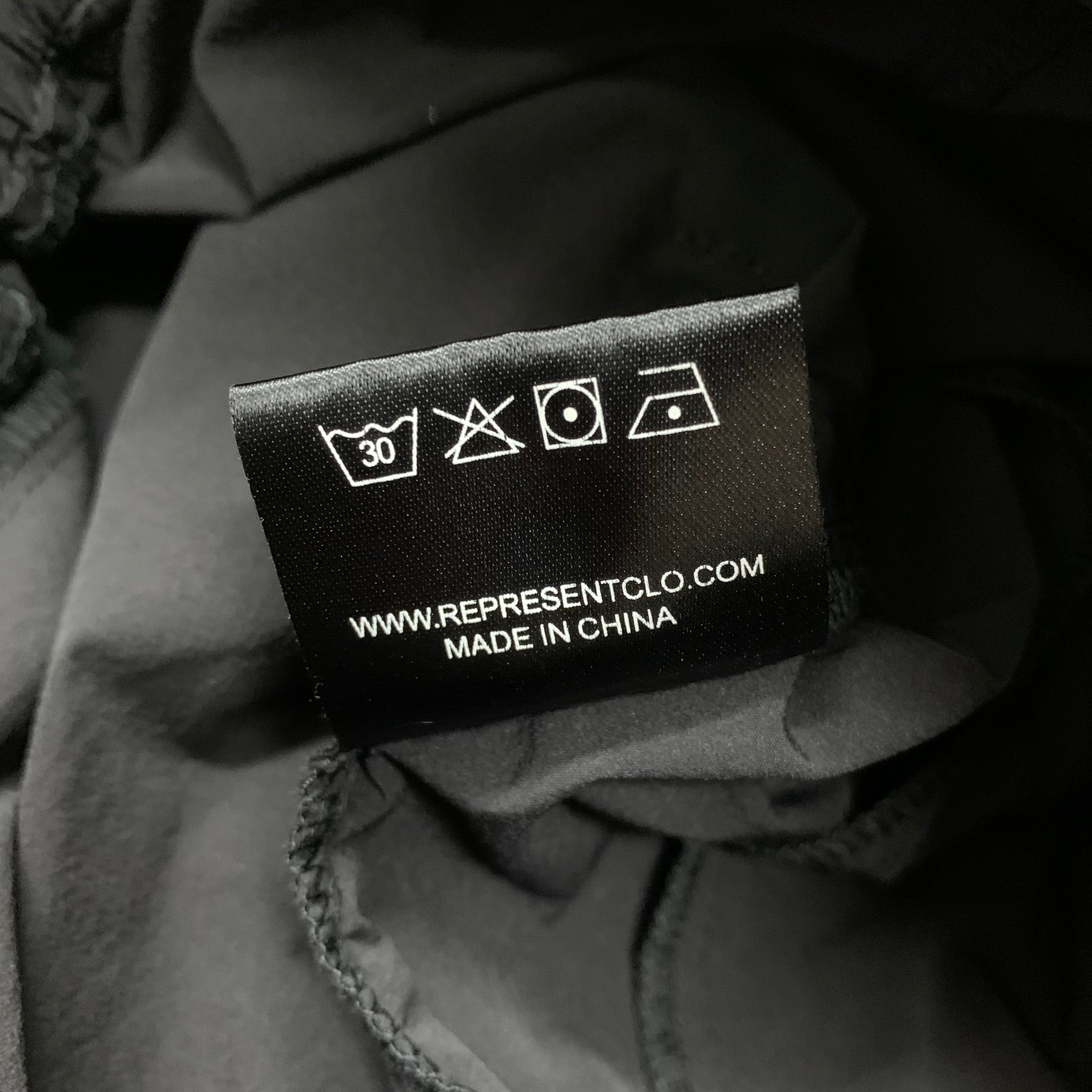 Represent XS Shorts 247 Black Pant Track Cargo