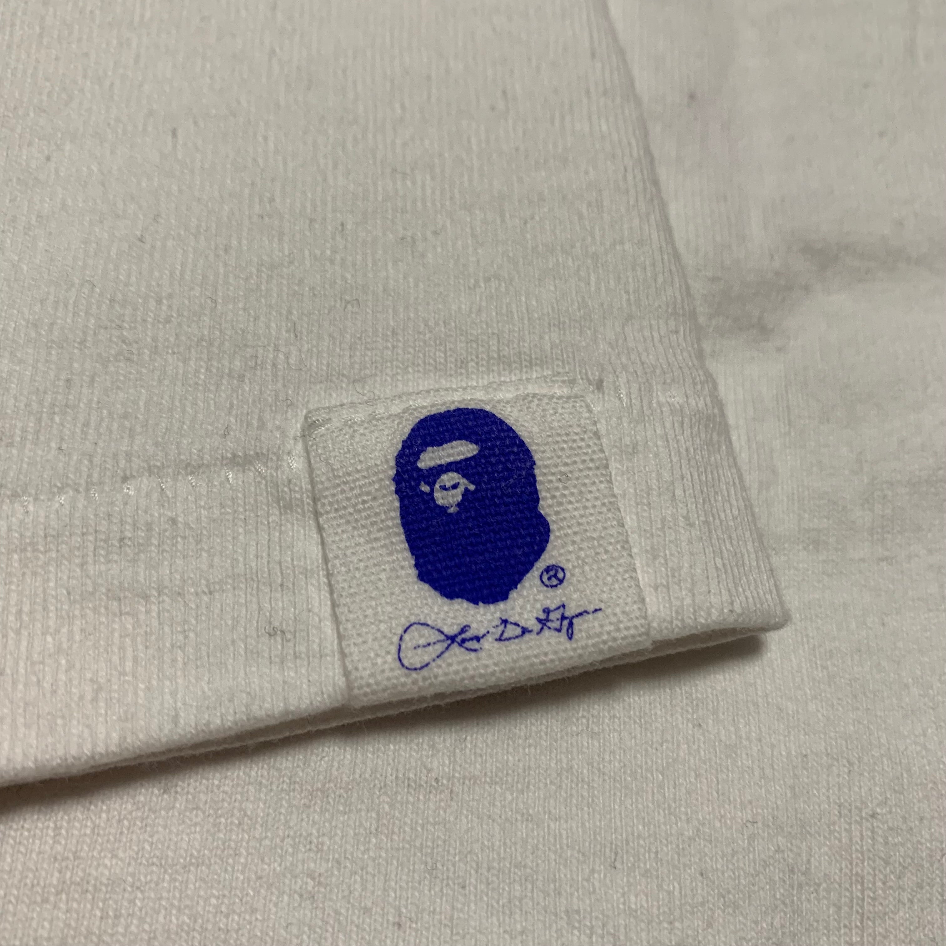 Bape Medium Louis De Guzman Baby Milo White Tee A Bathing Ape 2022