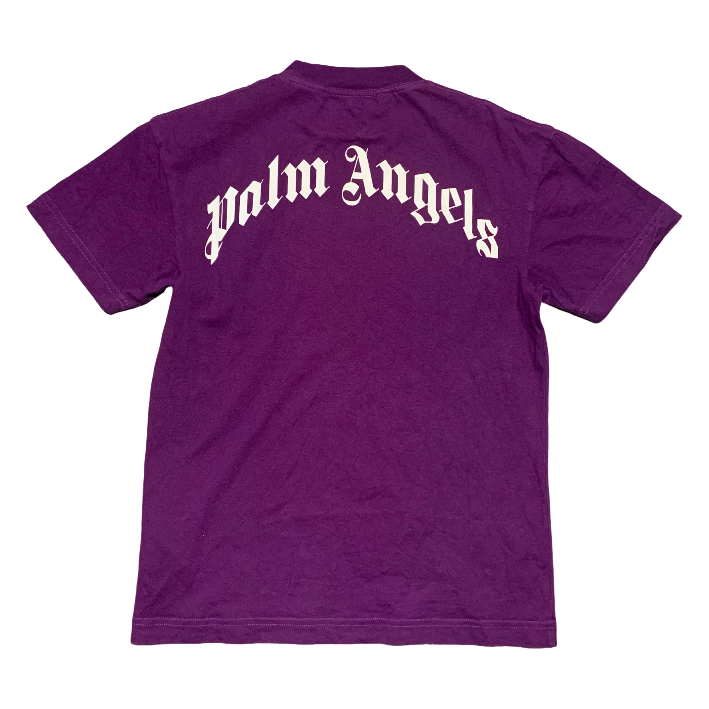 Palm Angels XS Kill The Bear Purple Tee