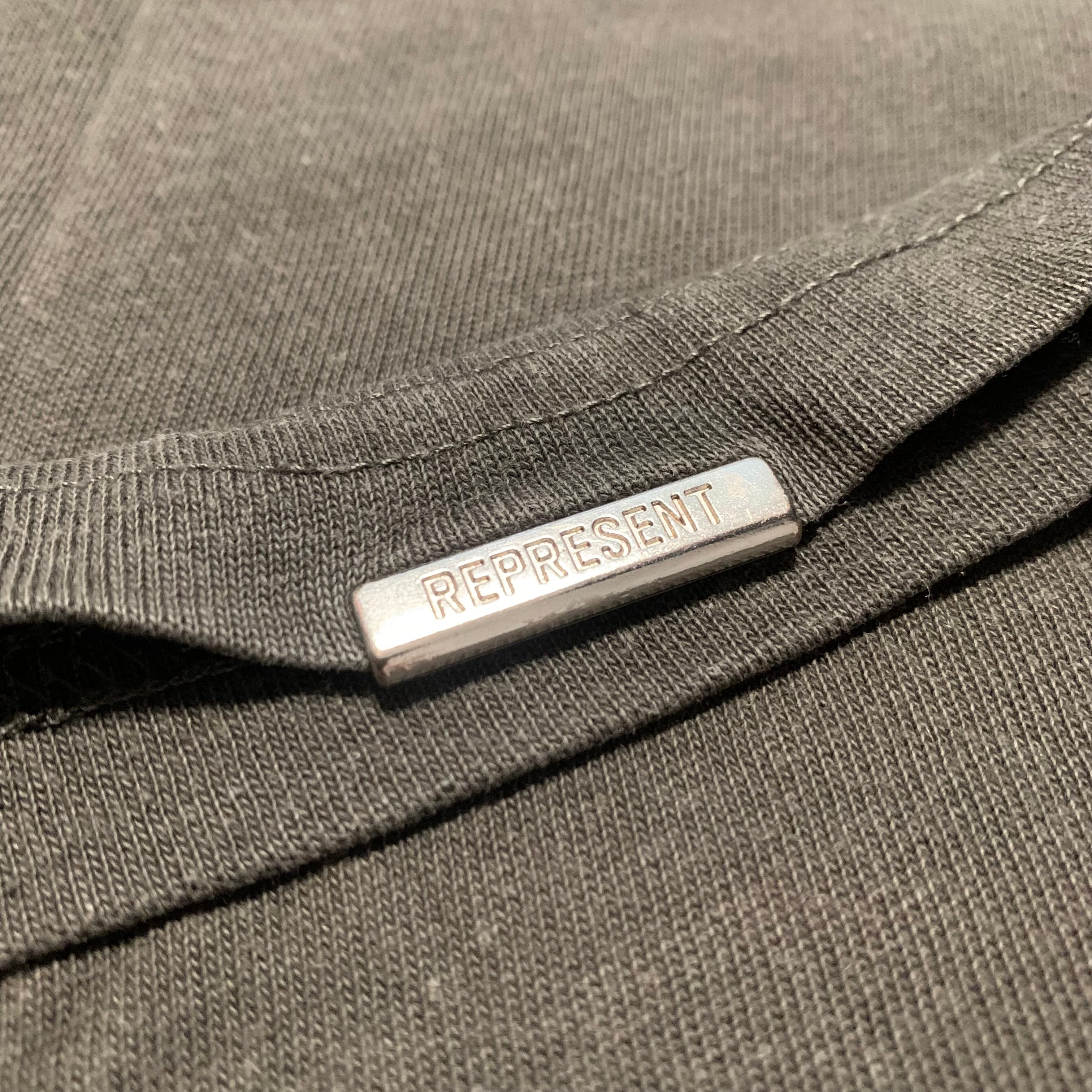 Represent Medium Blanks Dusk Grey Tee