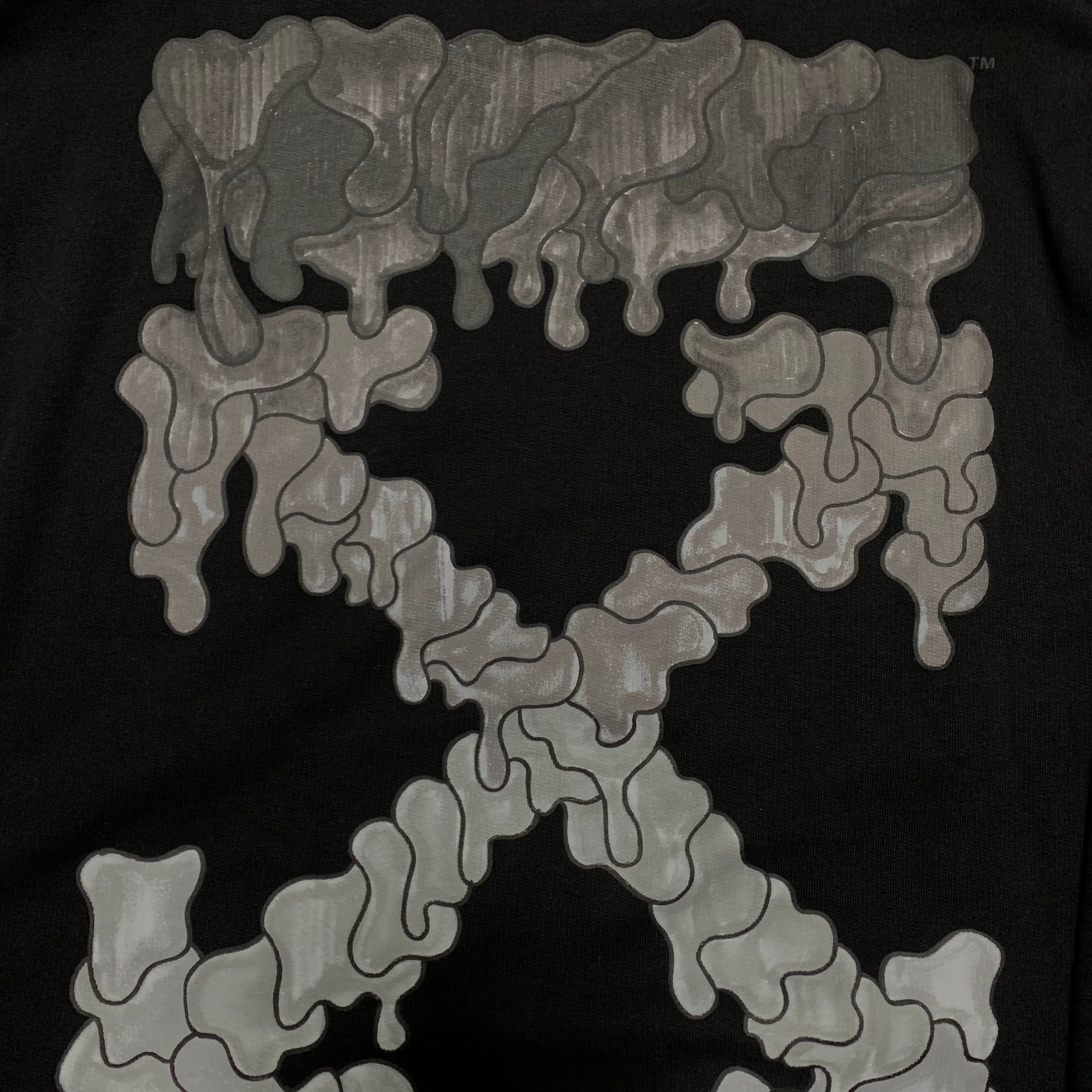 Off White Large Marker Arrows Black Sweatshirt Crewneck Virgil Abloh