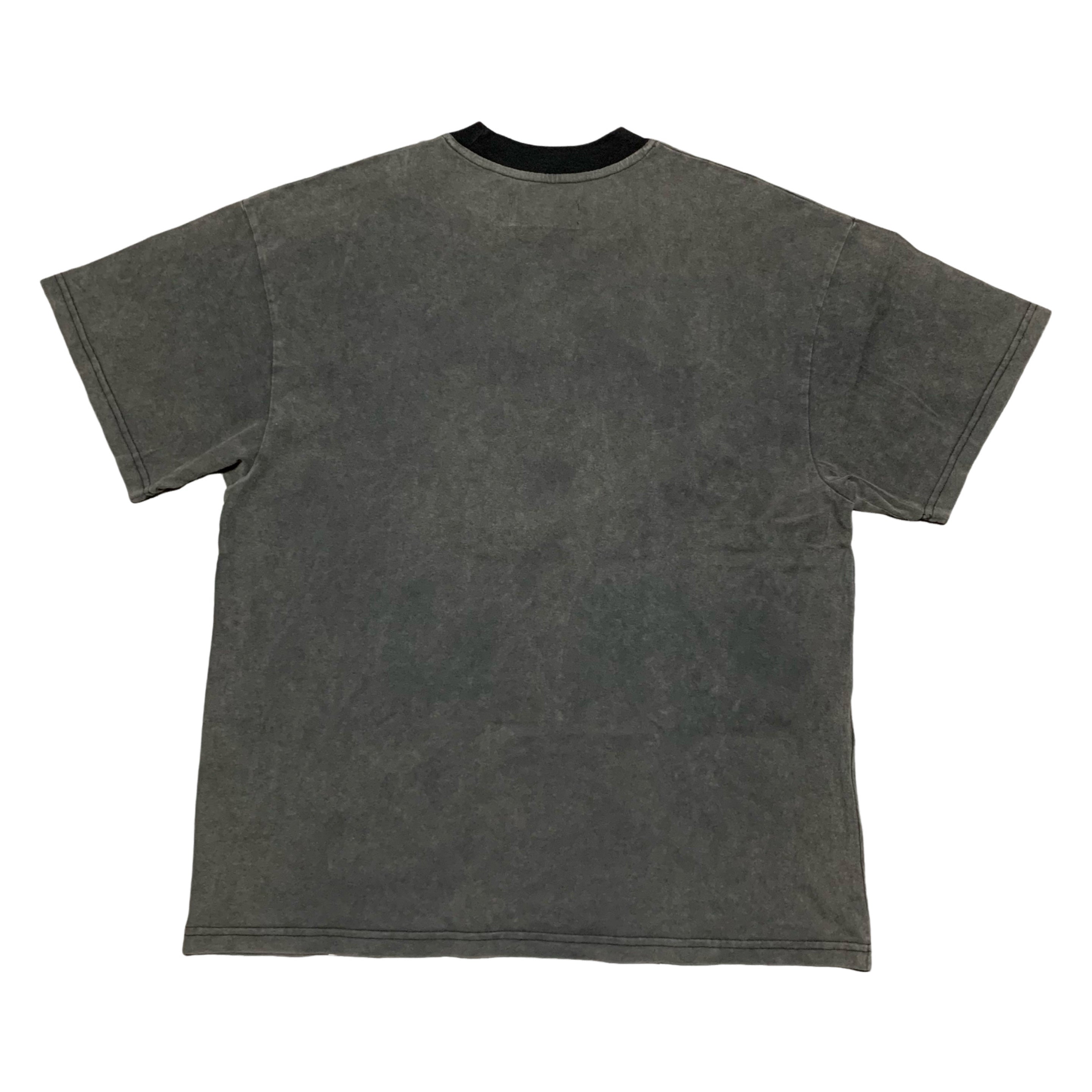 Represent Small Arched Logo Vintage Grey Tee