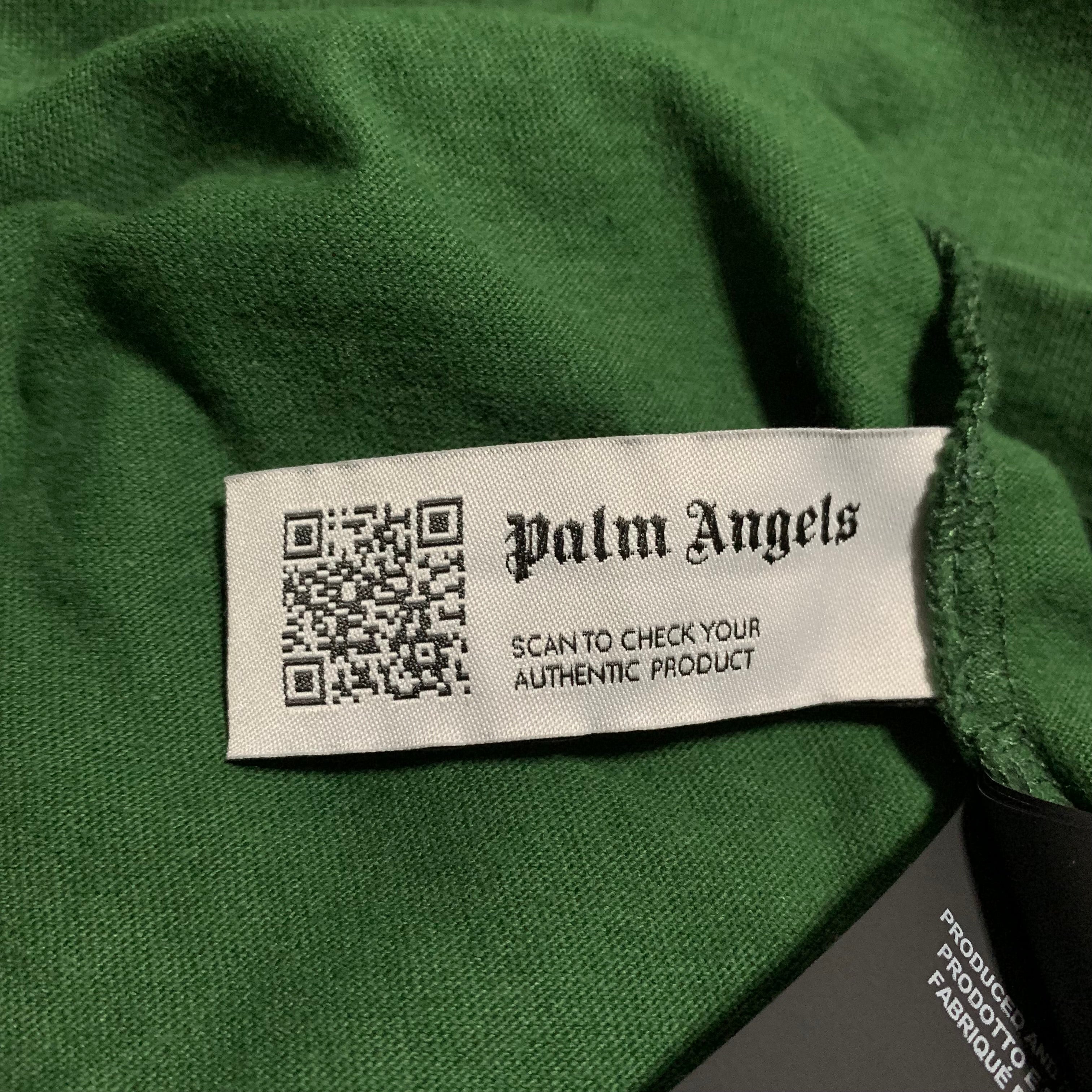 Palm Angels XL End Bear Rose Green Tee (Limited Edition)