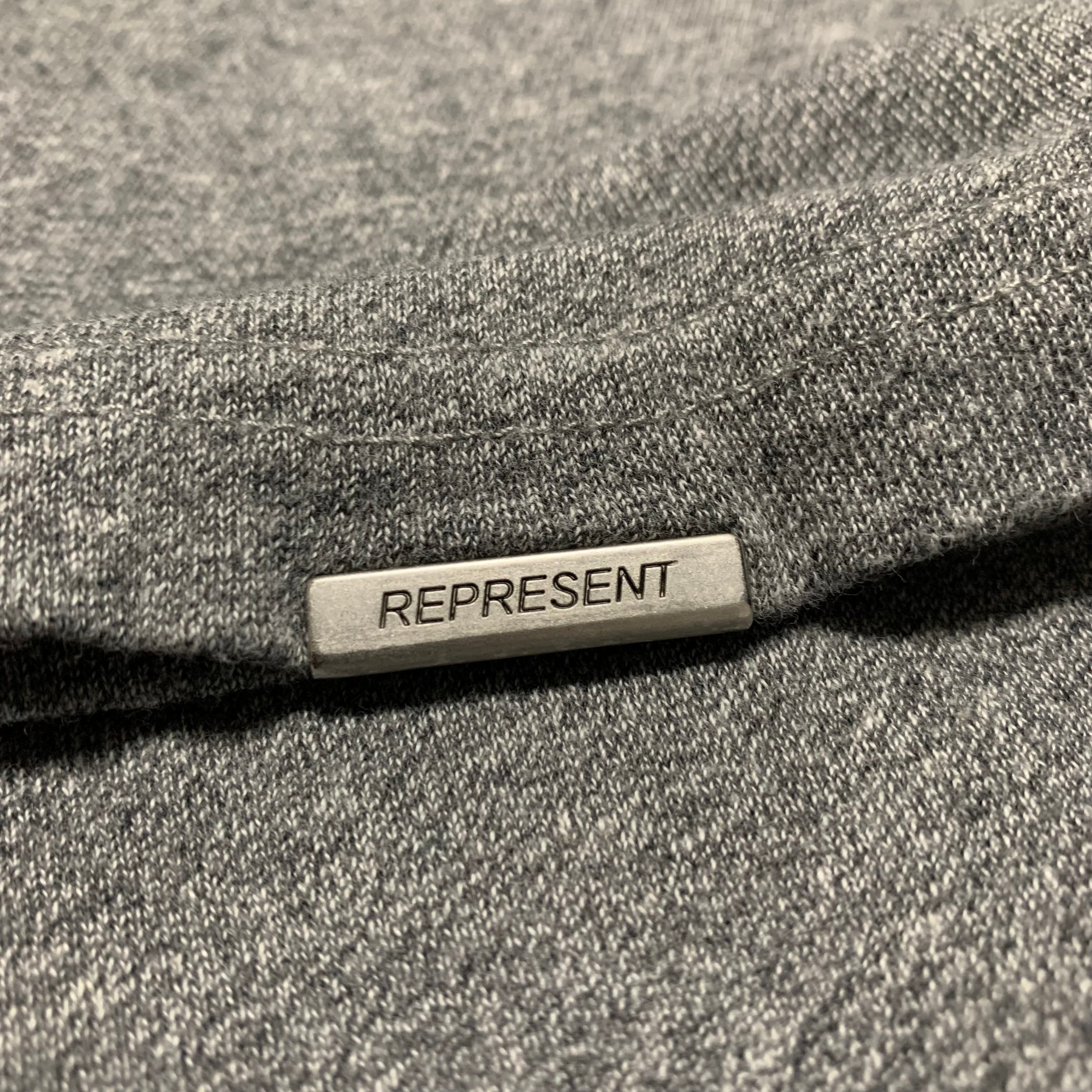 Represent Medium Blanks Grey Tee