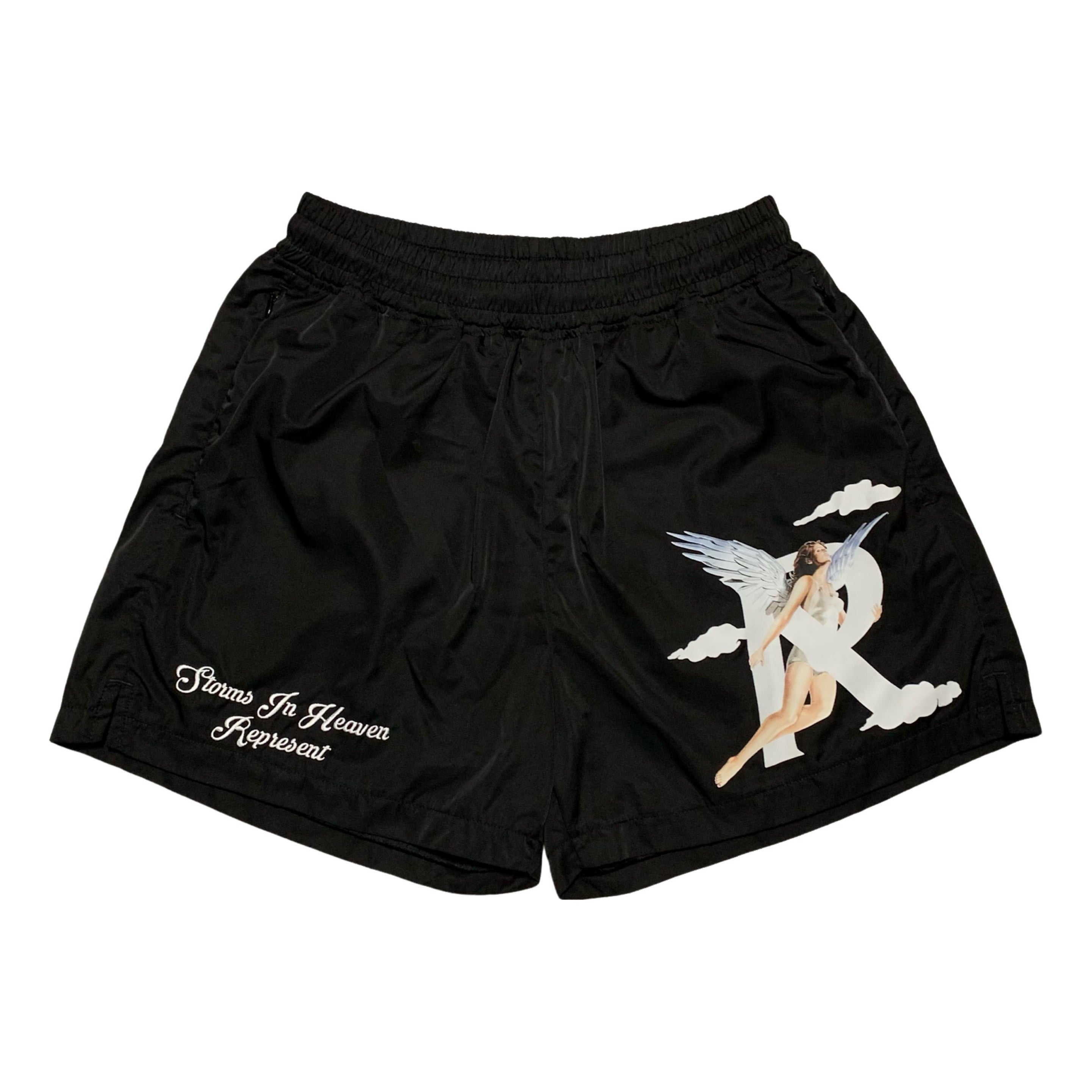 Represent XS Swim Shorts Storms Of Heaven Black Bottoms