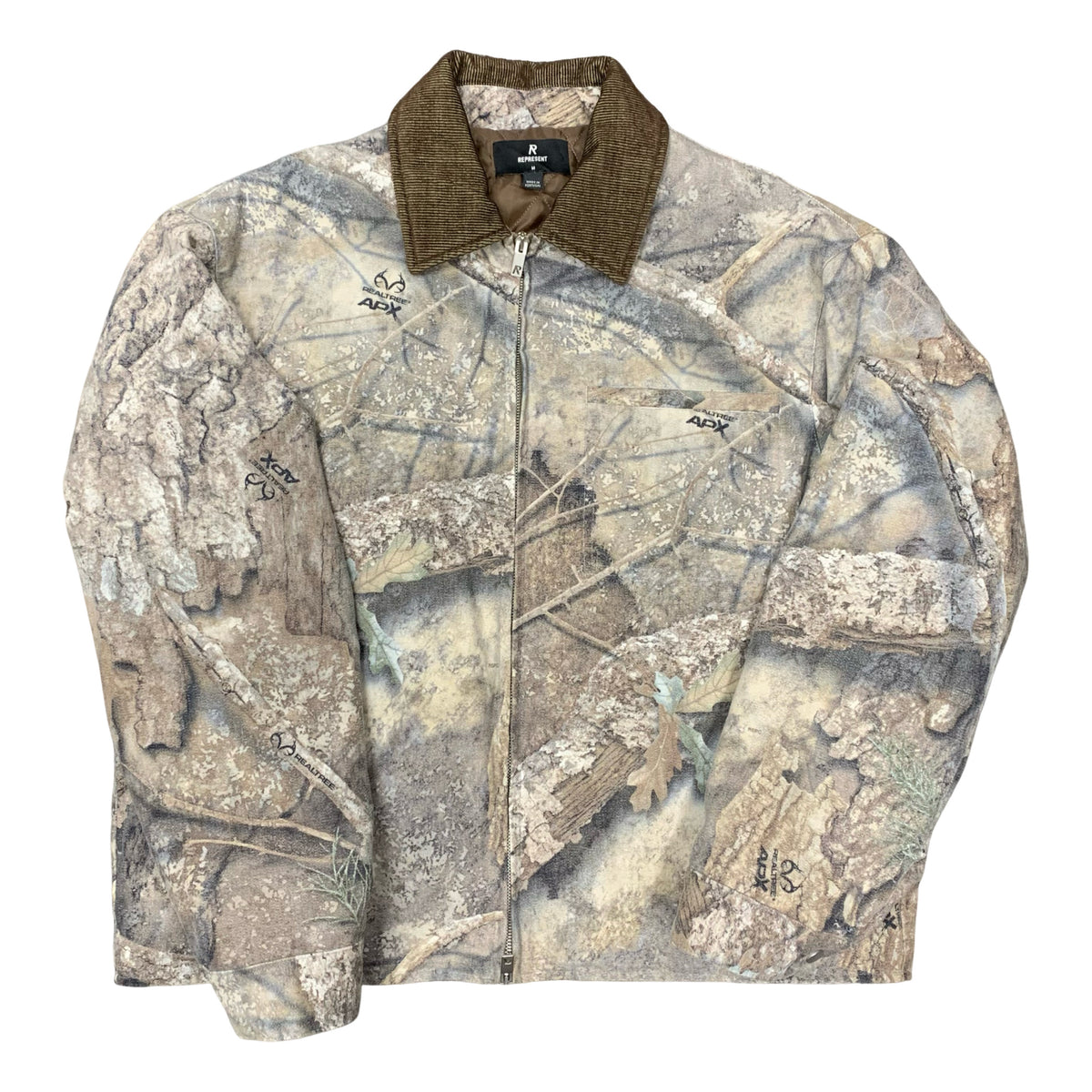 Represent Medium Jacket Realtree Camo Trucker Jacket