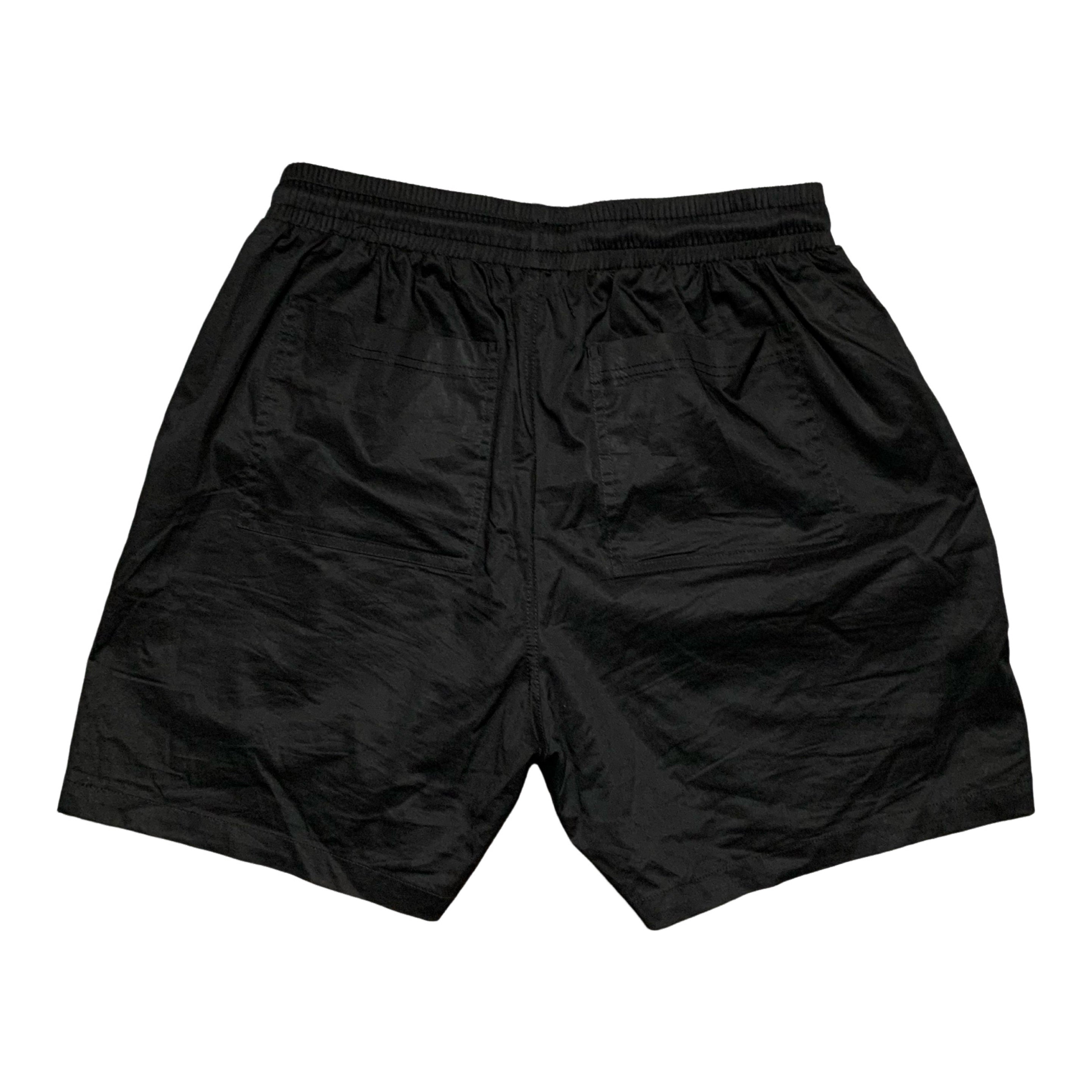 Represent Medium Shorts Black Bottoms Logo
