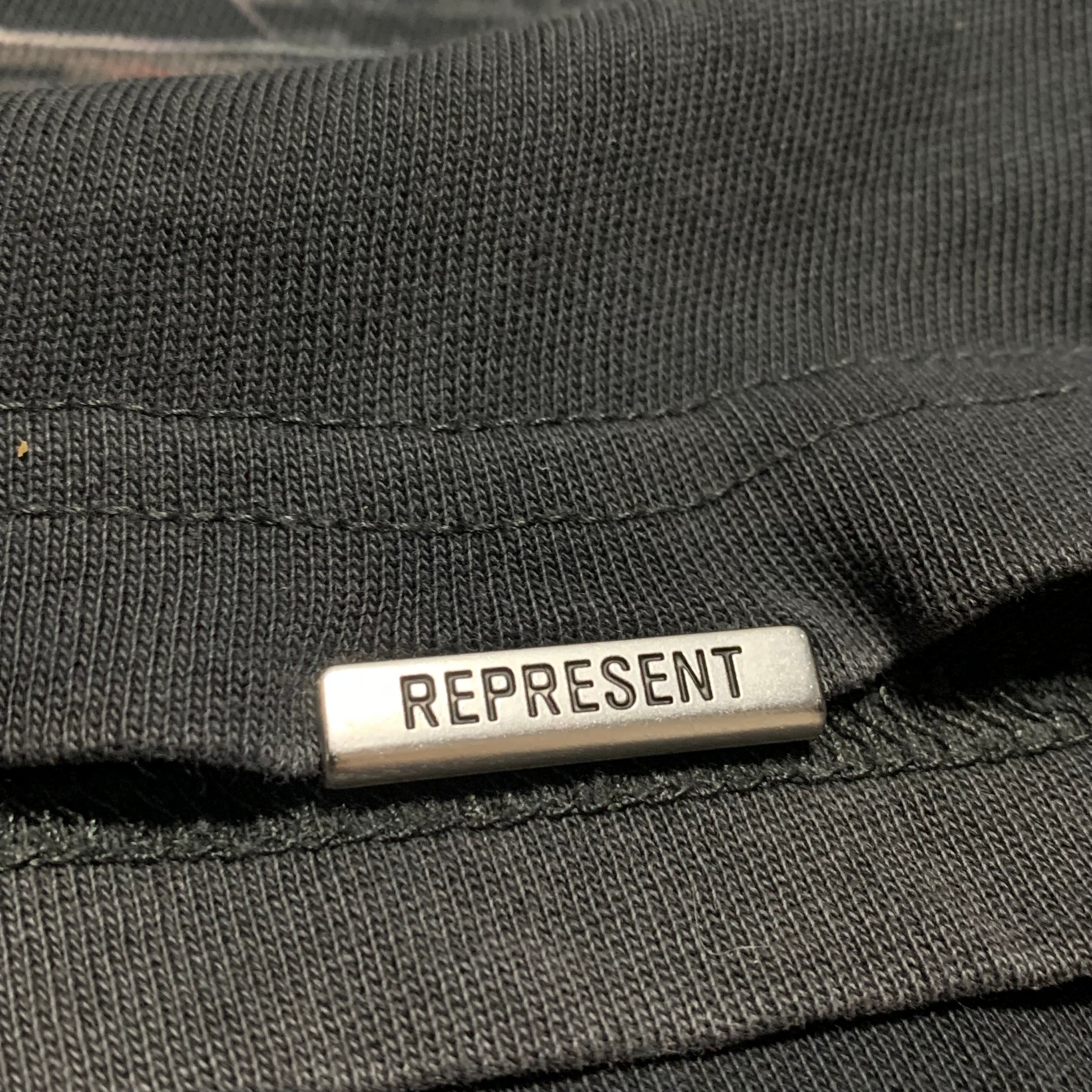 Represent XS Feel The Heat Vintage Black Tee