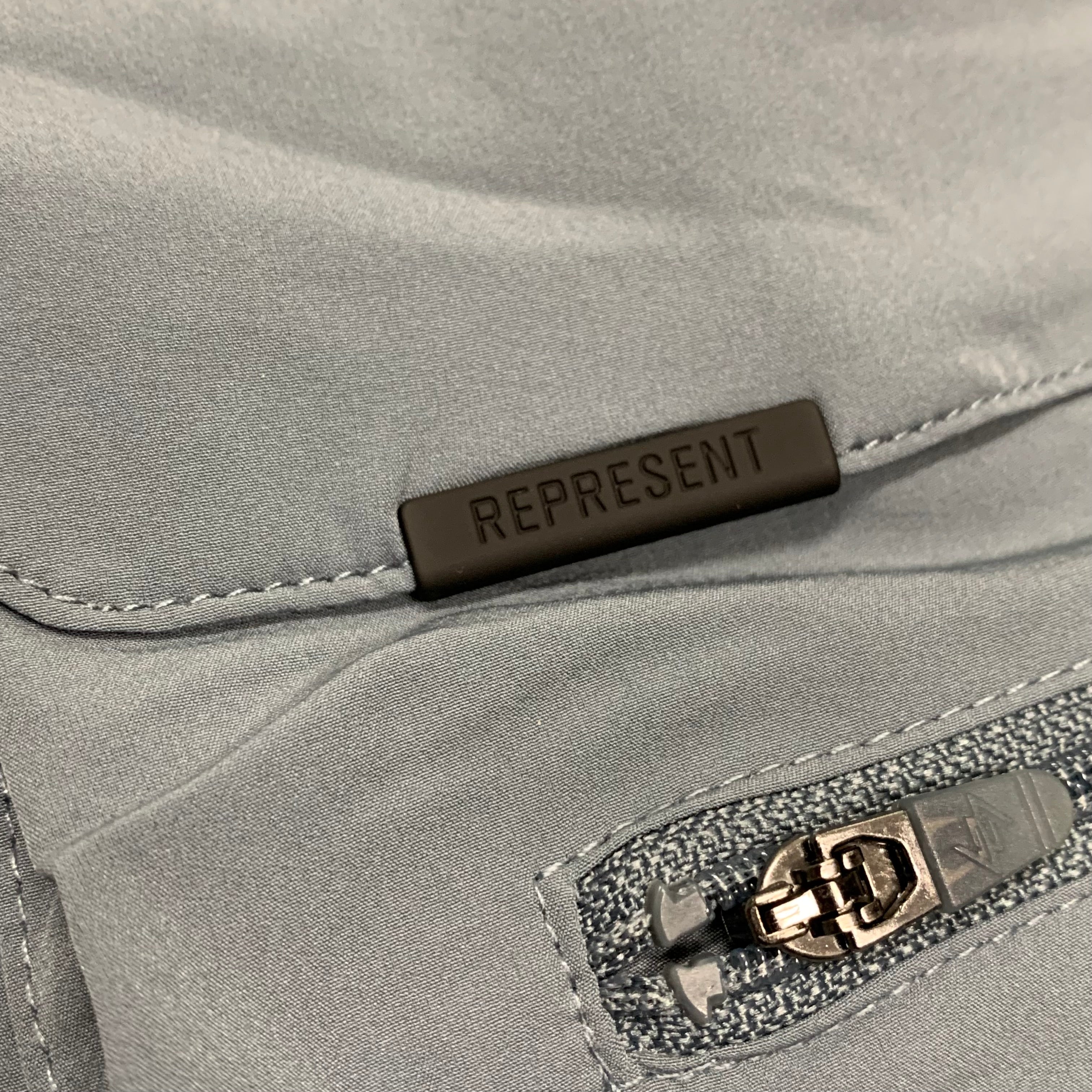 Represent Small Shorts 247 Dusky Navy Blue Track Pant Bottoms