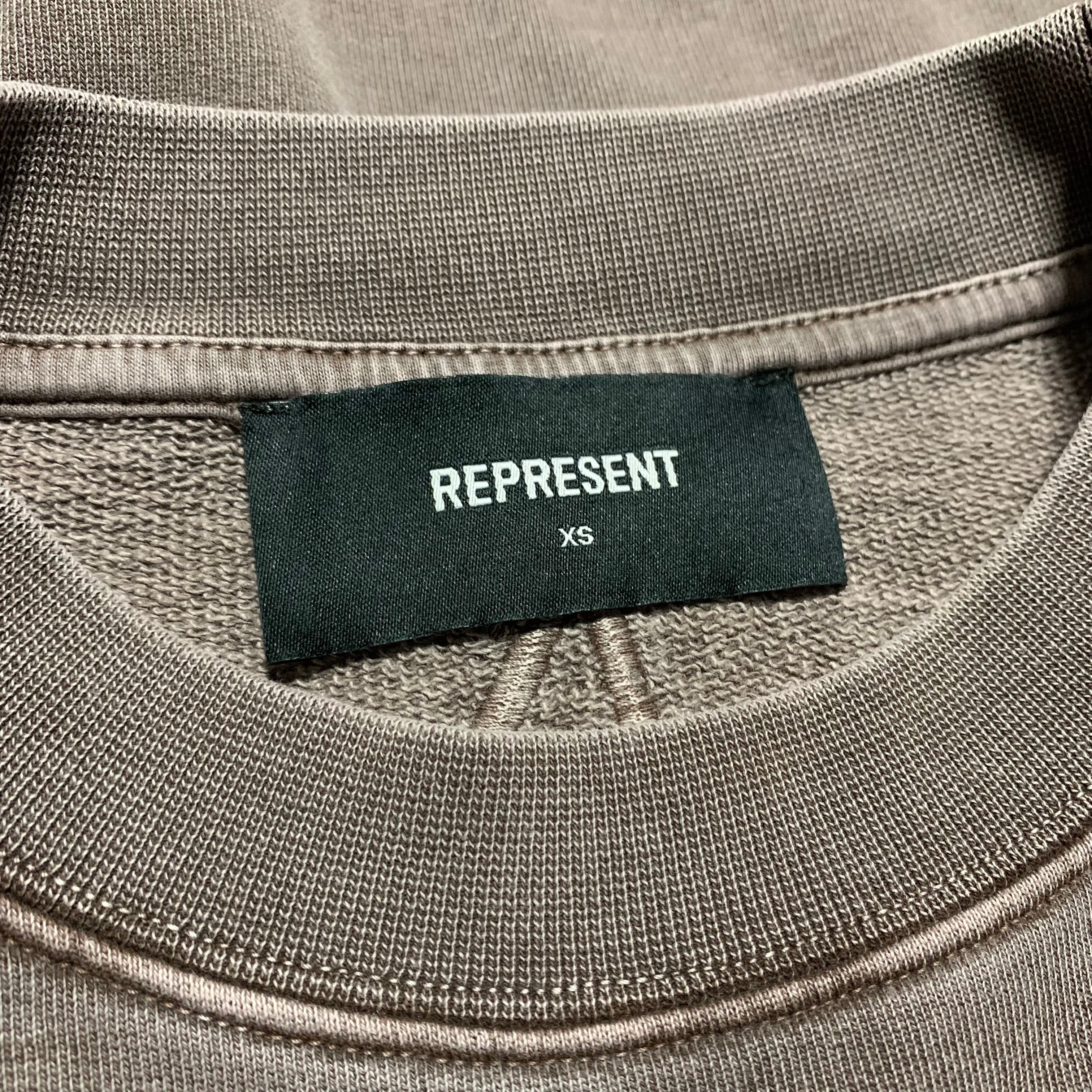 Represent XS Initial Fog Sweater Sweatshirt Crewneck