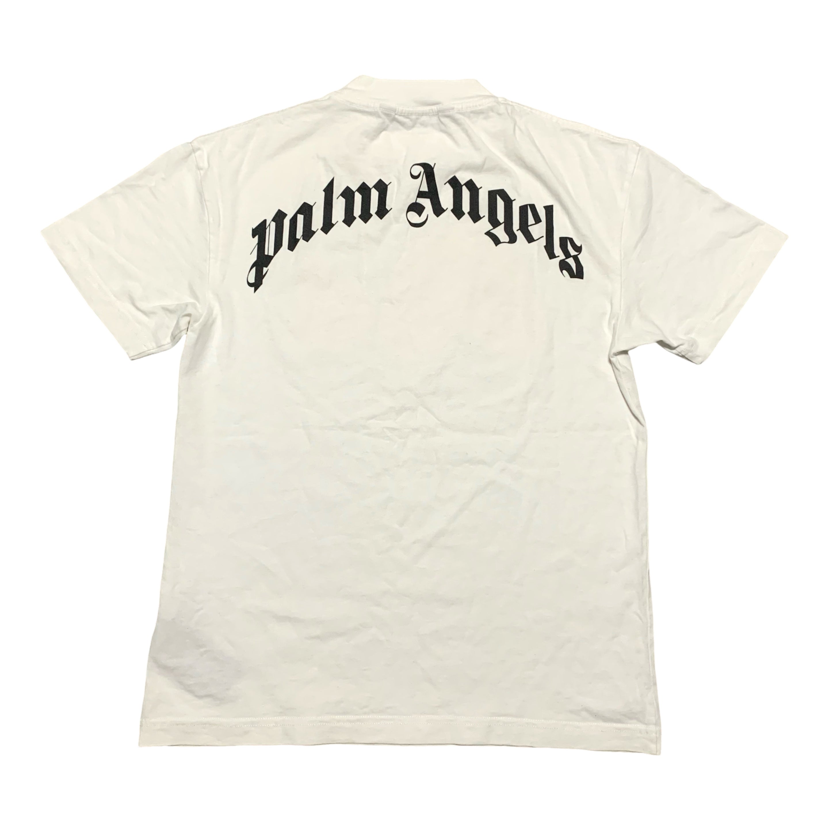 Palm Angels Small Kill The Bear White Tee