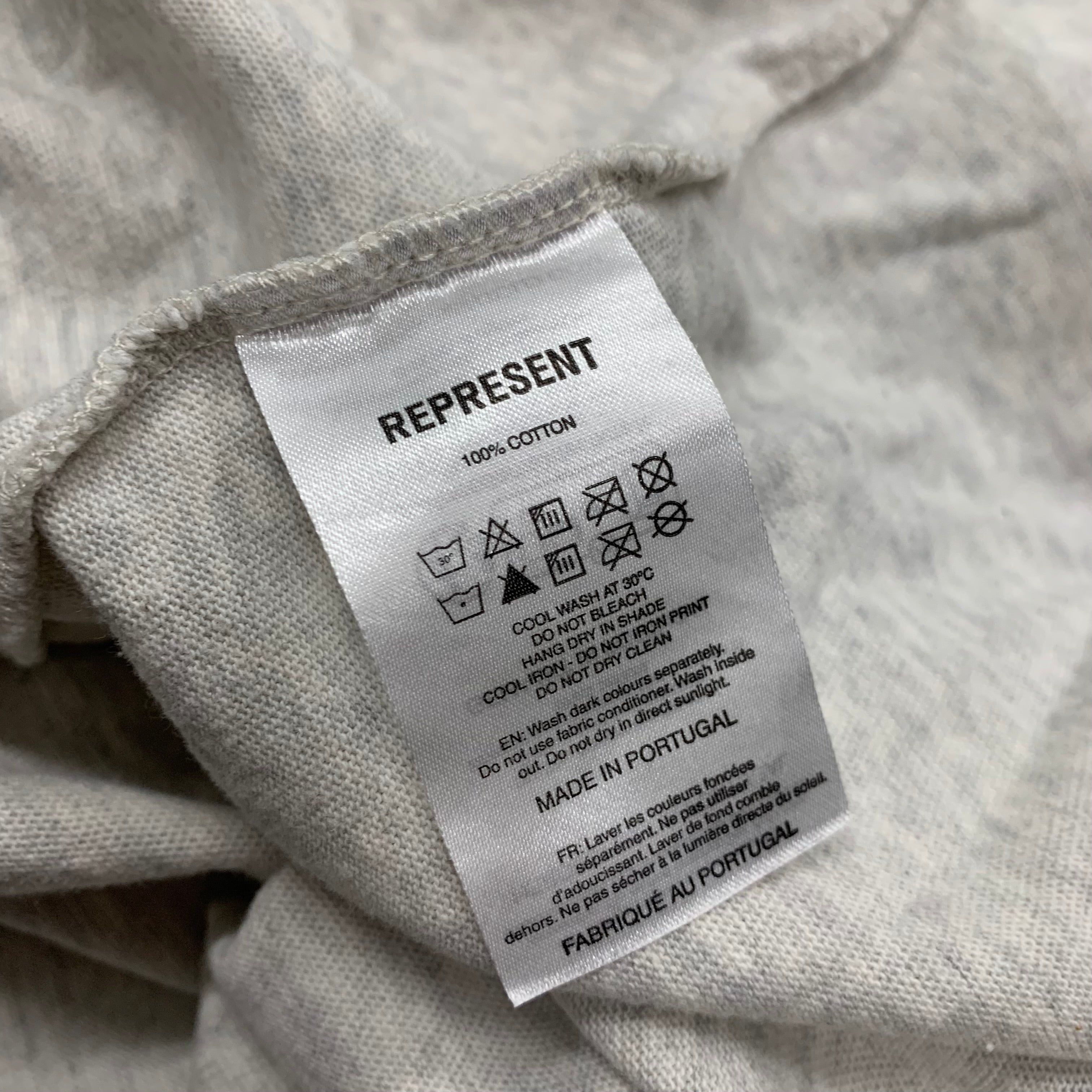Represent Small Tee Horizons Graphic Grey T-Shirt