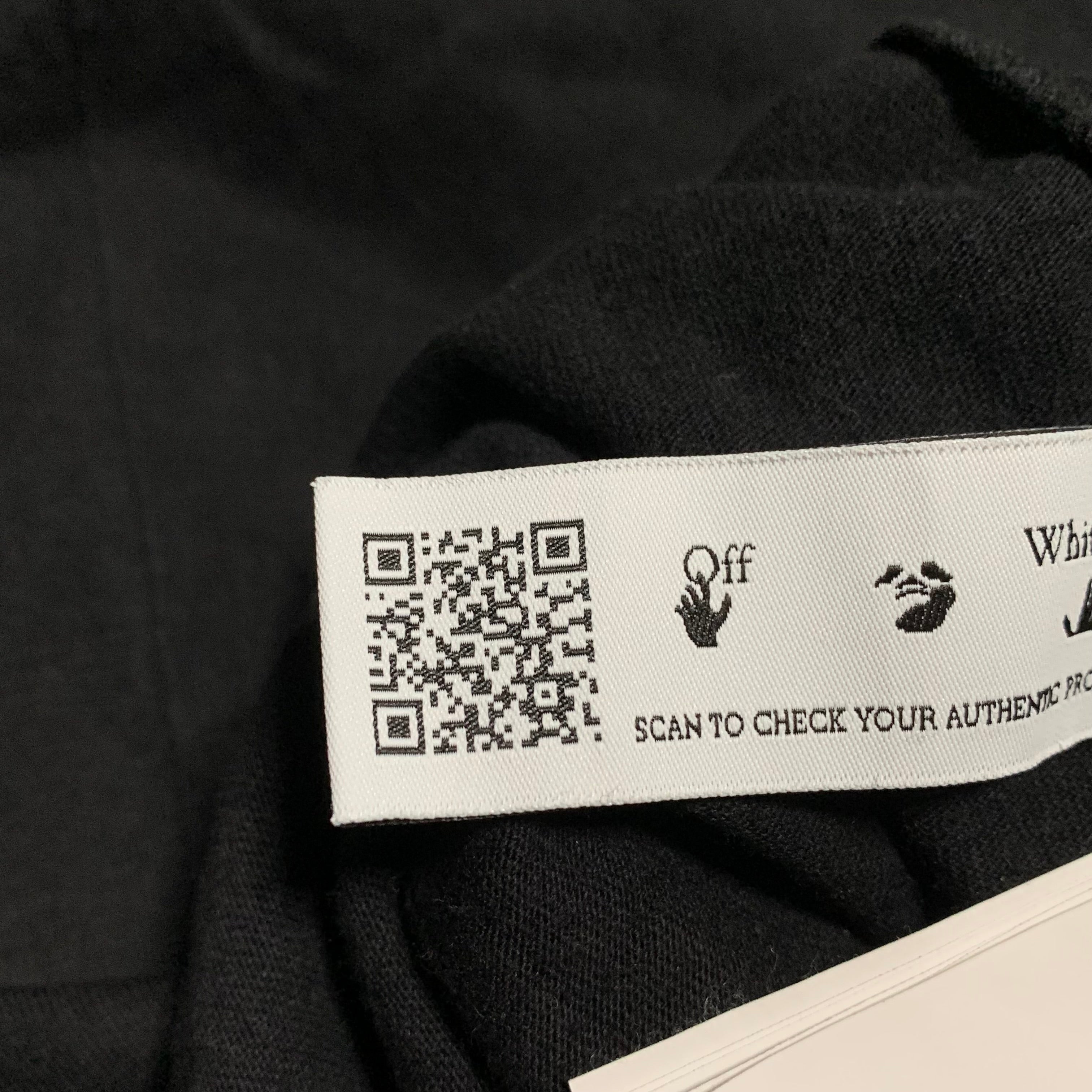 Off White Medium Caravaggio Painting Black Tee Virgil Abloh