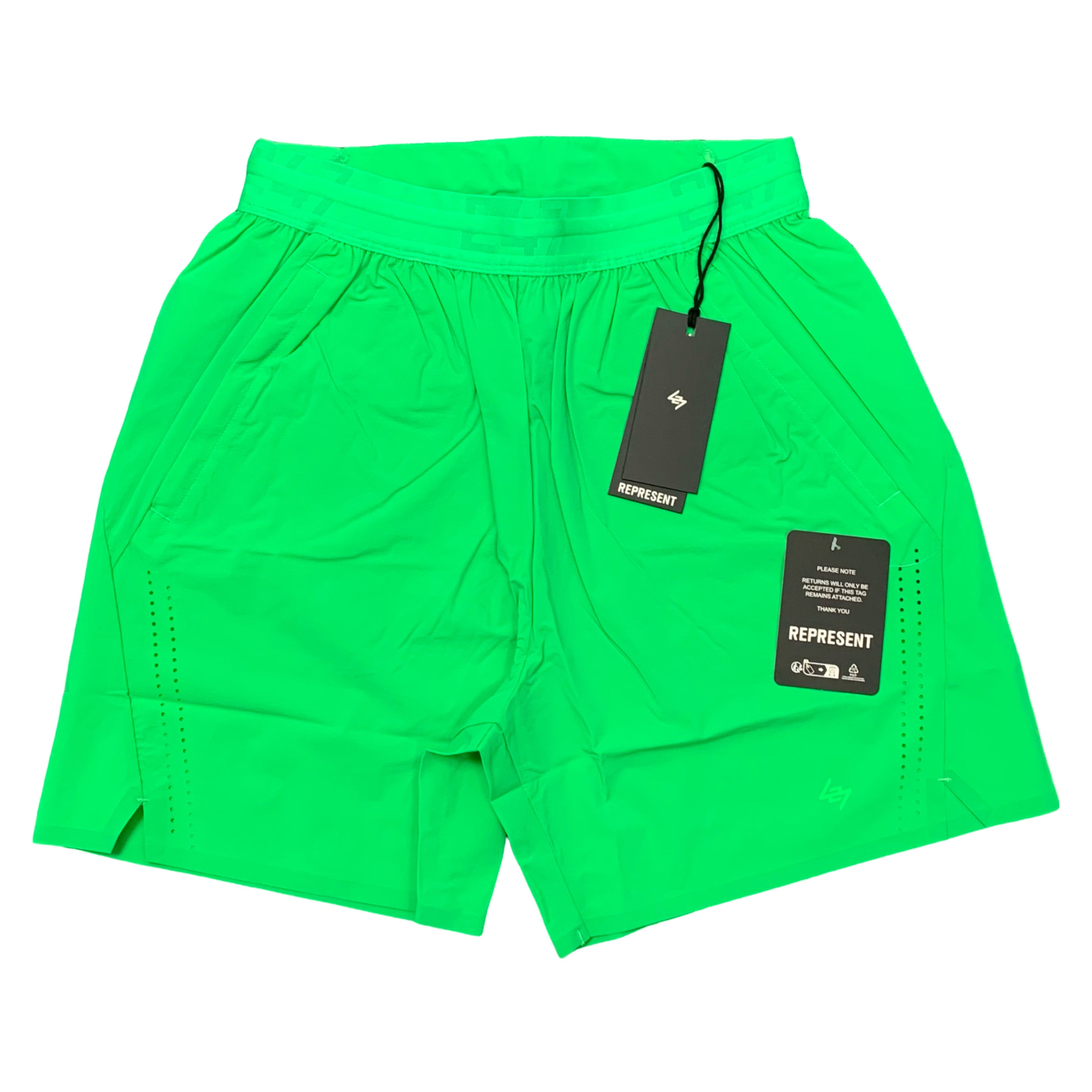 Represent Small Shorts 247 Training Speed Green Shorts