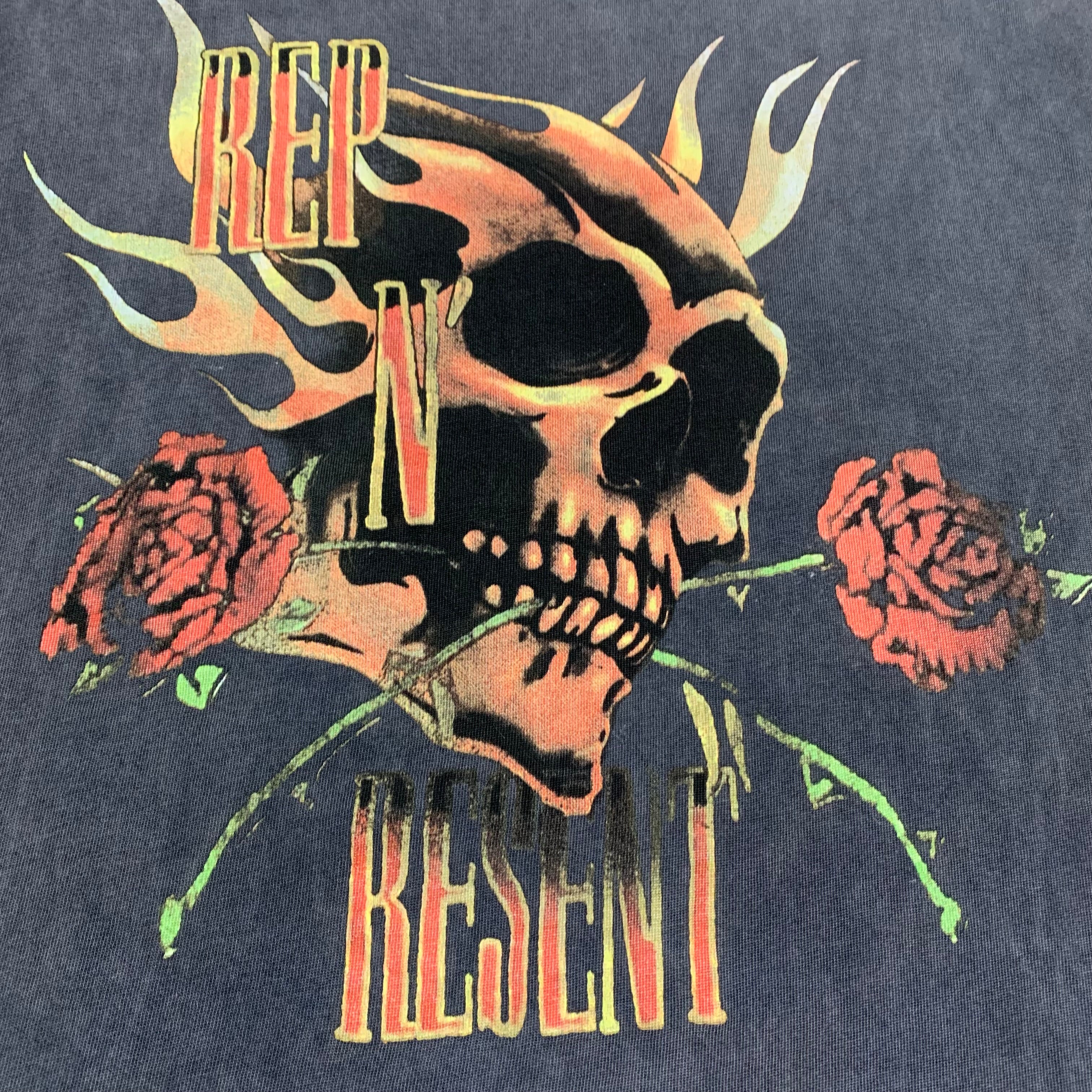 Represent Medium Rep N Resent Vintage Grey Tee