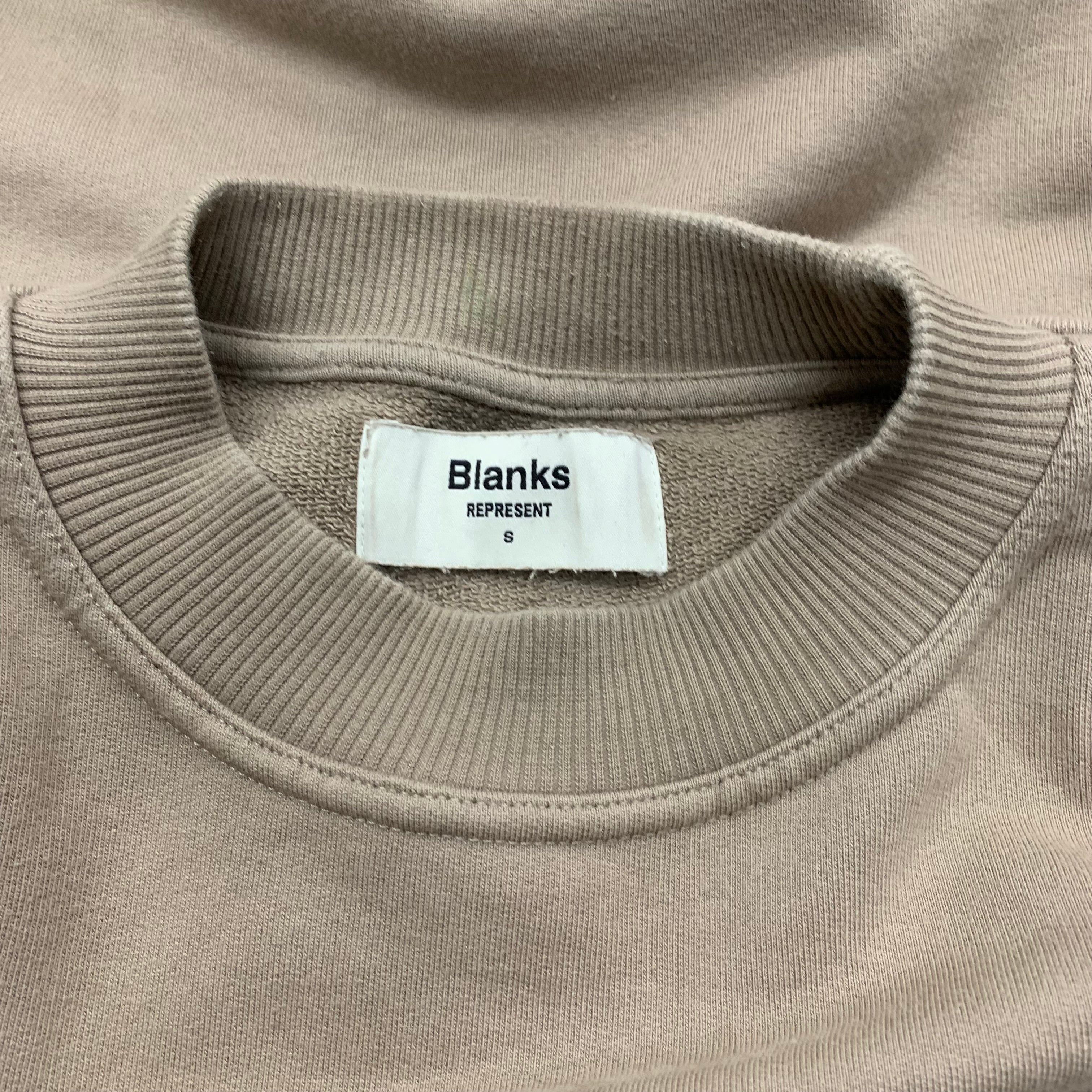 Represent Small Blanks Light Brown Sweater Sweatshirt Crewenck