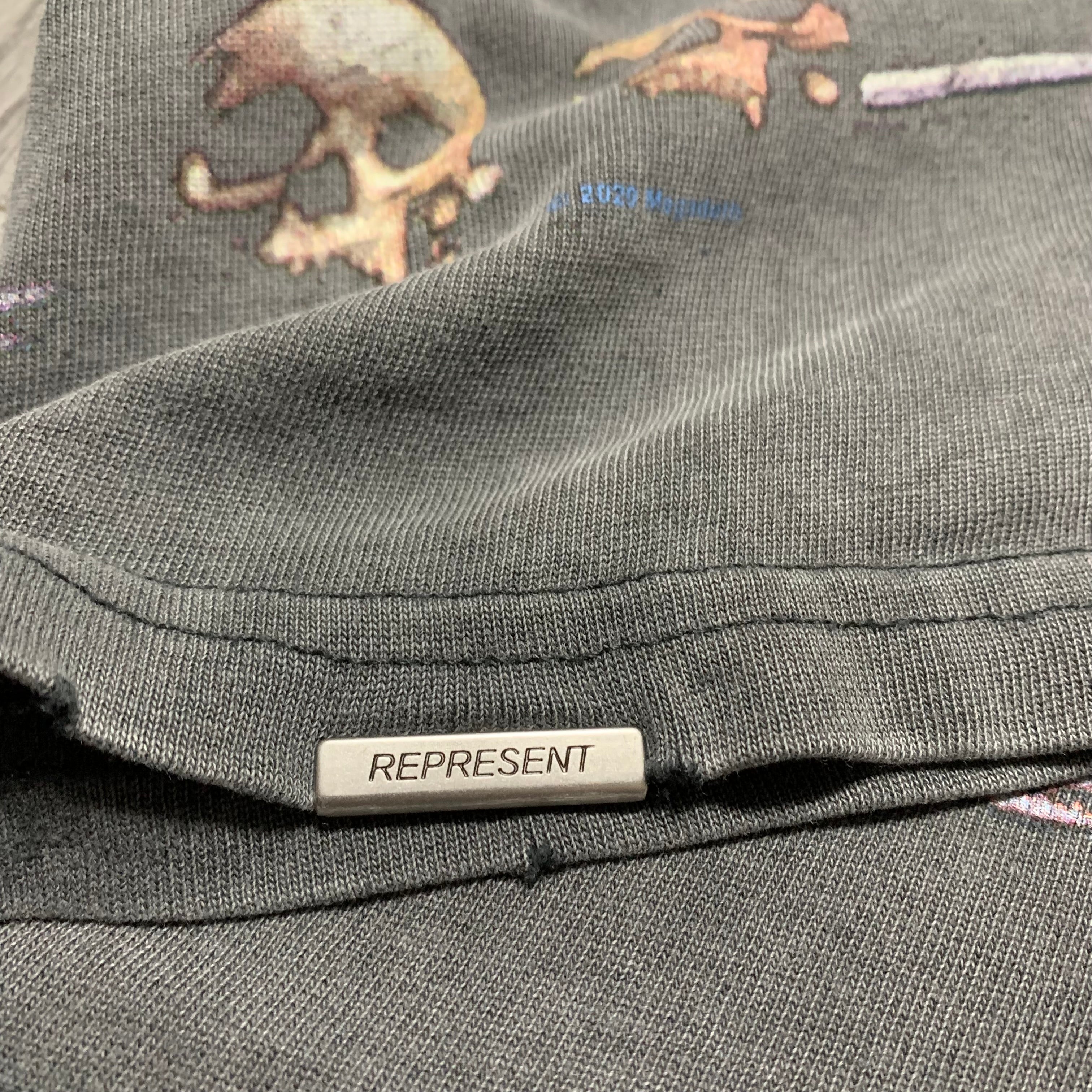 Represent XS Megadeth Vintage Grey Tee 2020