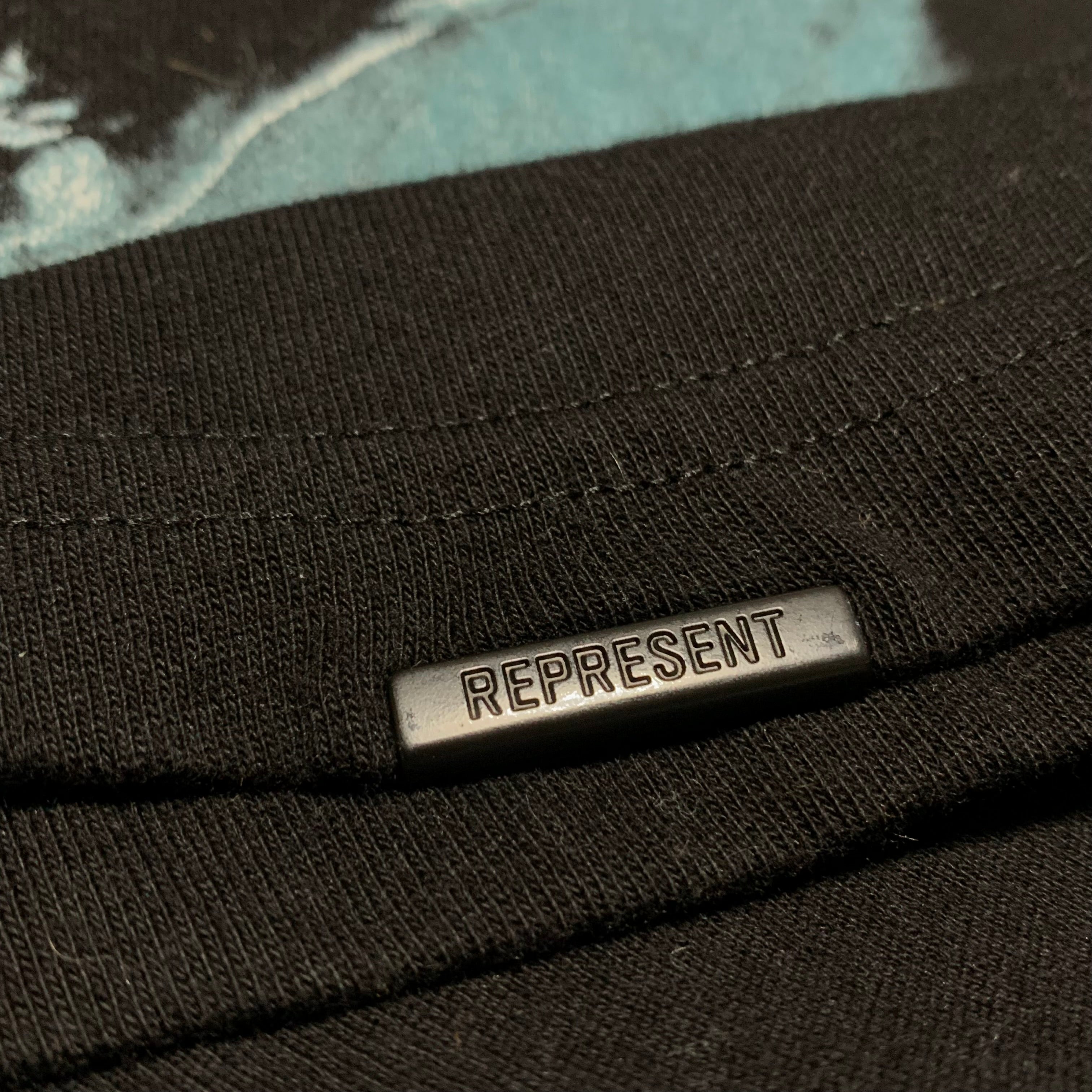 Represent Small Shark Jet Black Tee