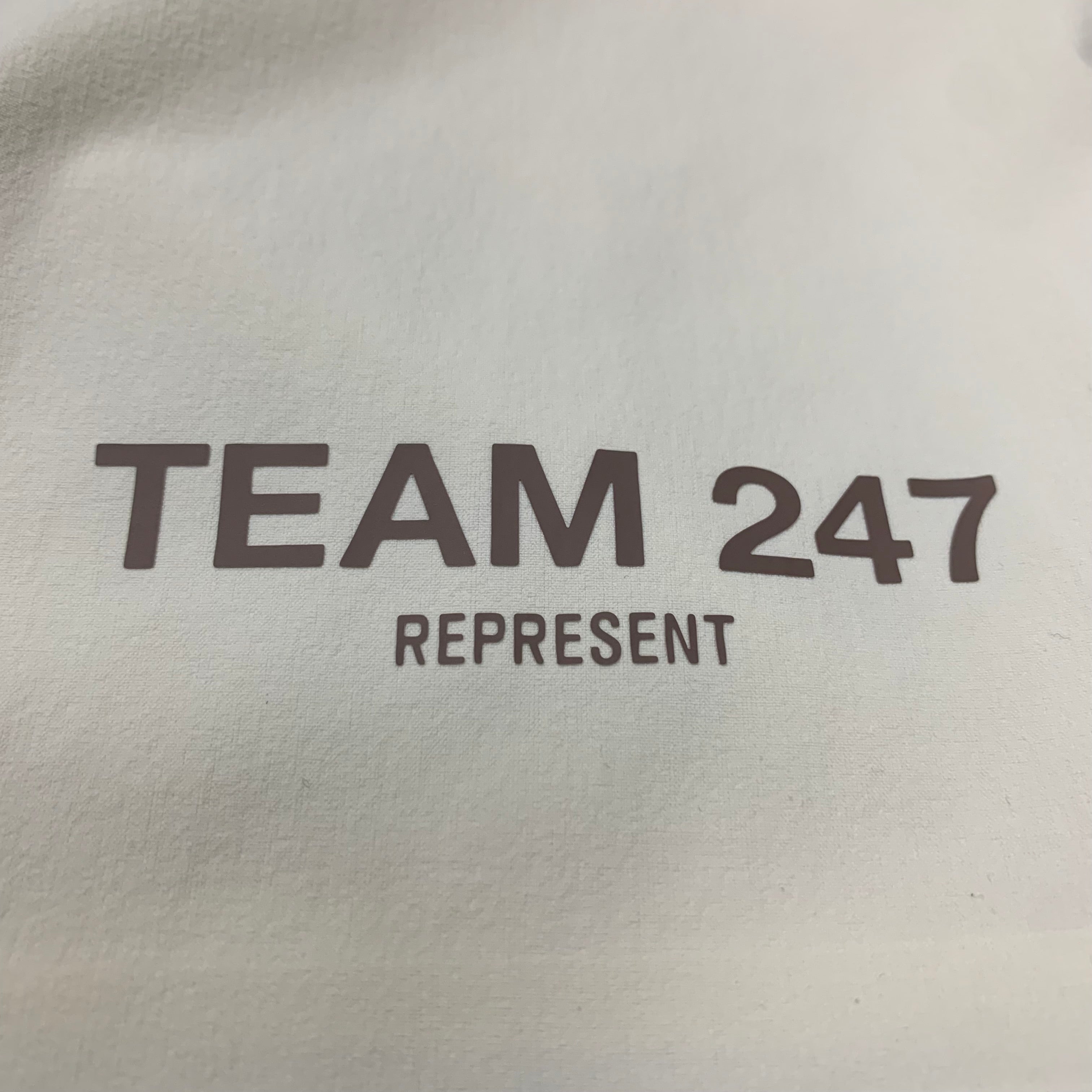 Represent XL Shorts Team 247 Fused Cream White Shorts Bottoms